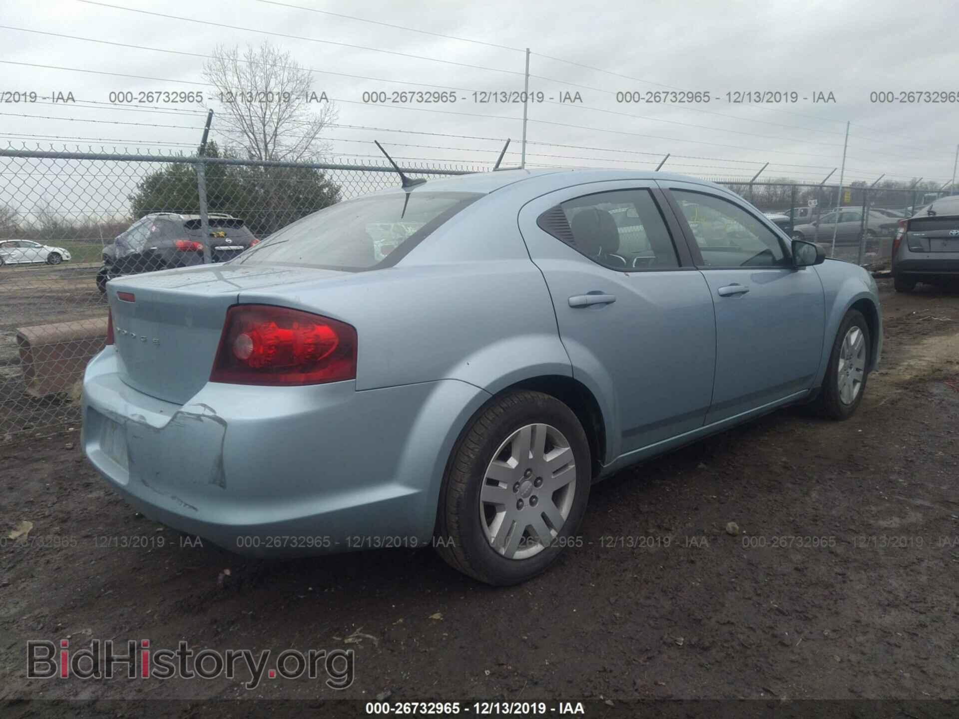 2013 Dodge Avenger - VIN: 1C3CDZAB6DN541444 - Фото 4