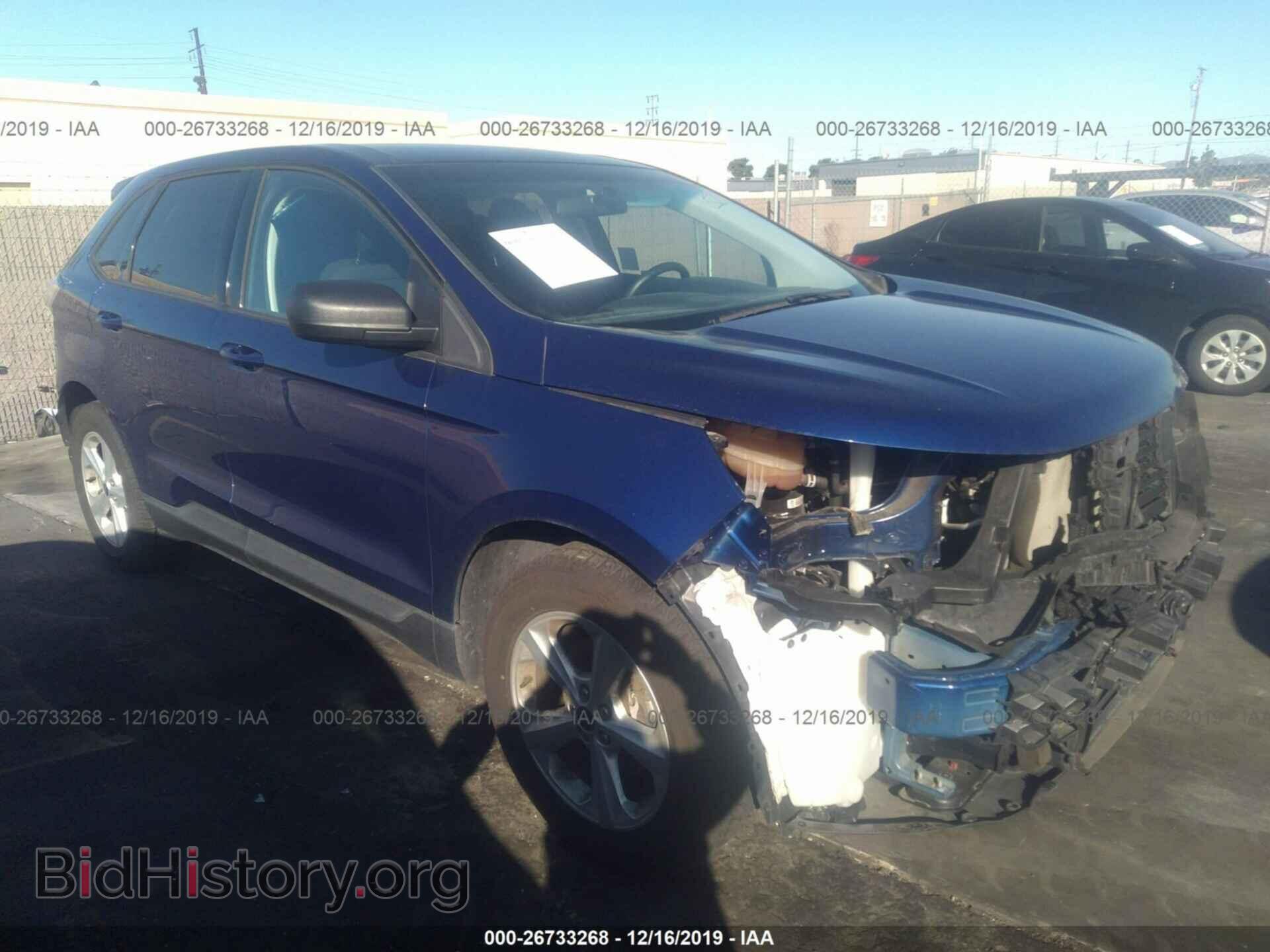 Фотография 2FMTK3G9XFBC34632 - FORD EDGE 2015