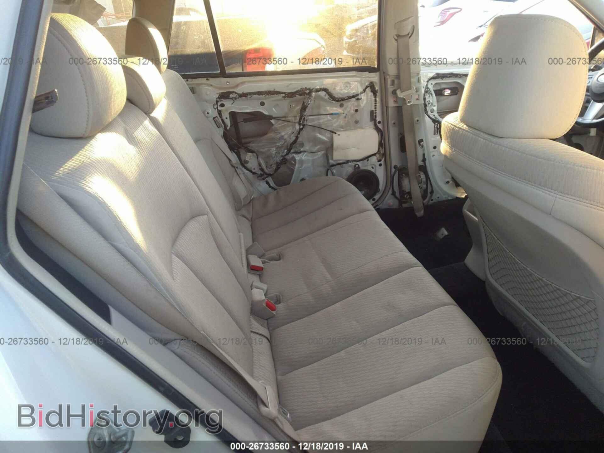 2011 SUBARU OUTBACK - VIN: 4S4BRBCC6B3310179 - Фото 8