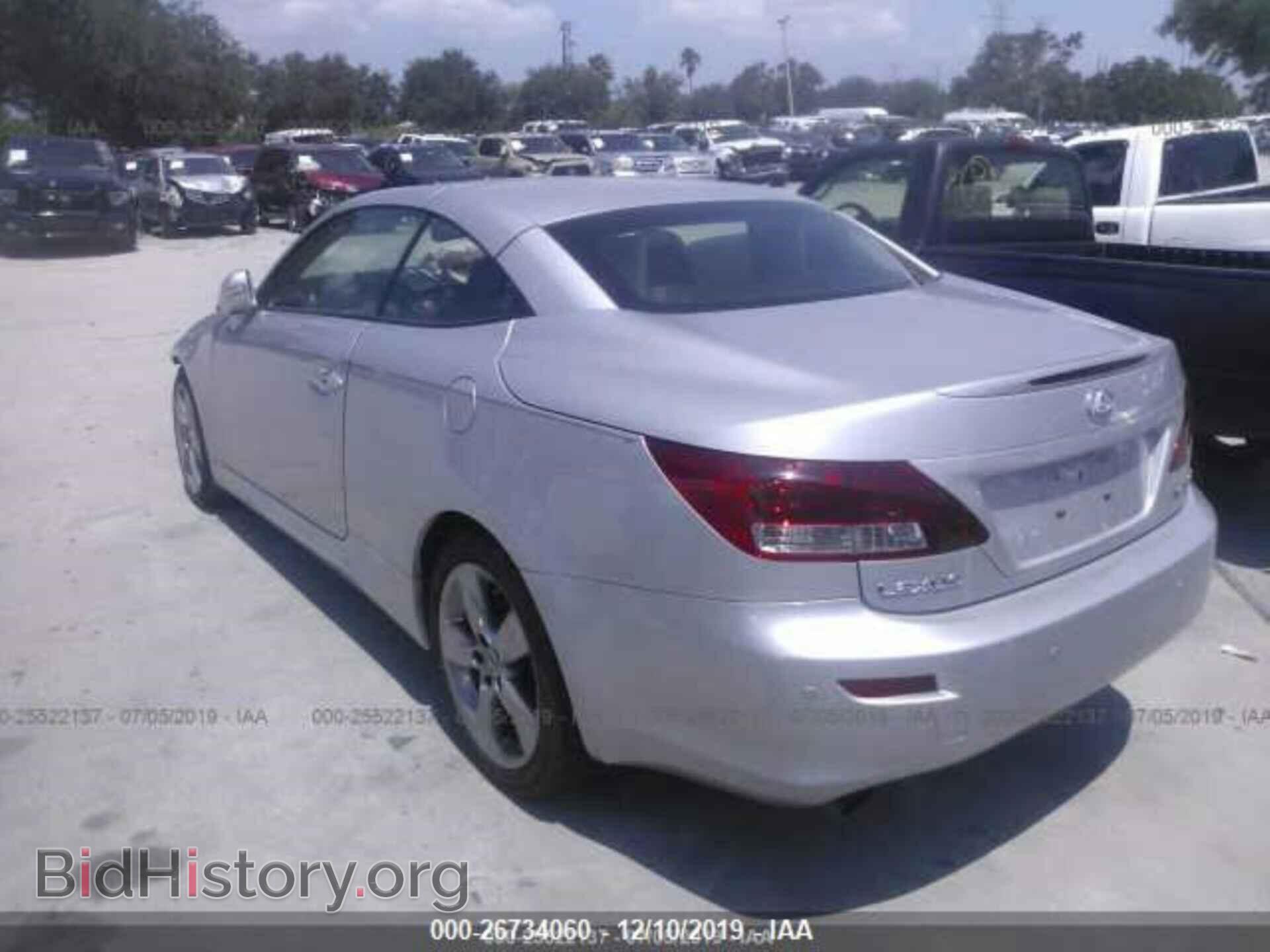 2010 LEXUS IS - VIN: JTHFE2C20A2502077 - Фото 3