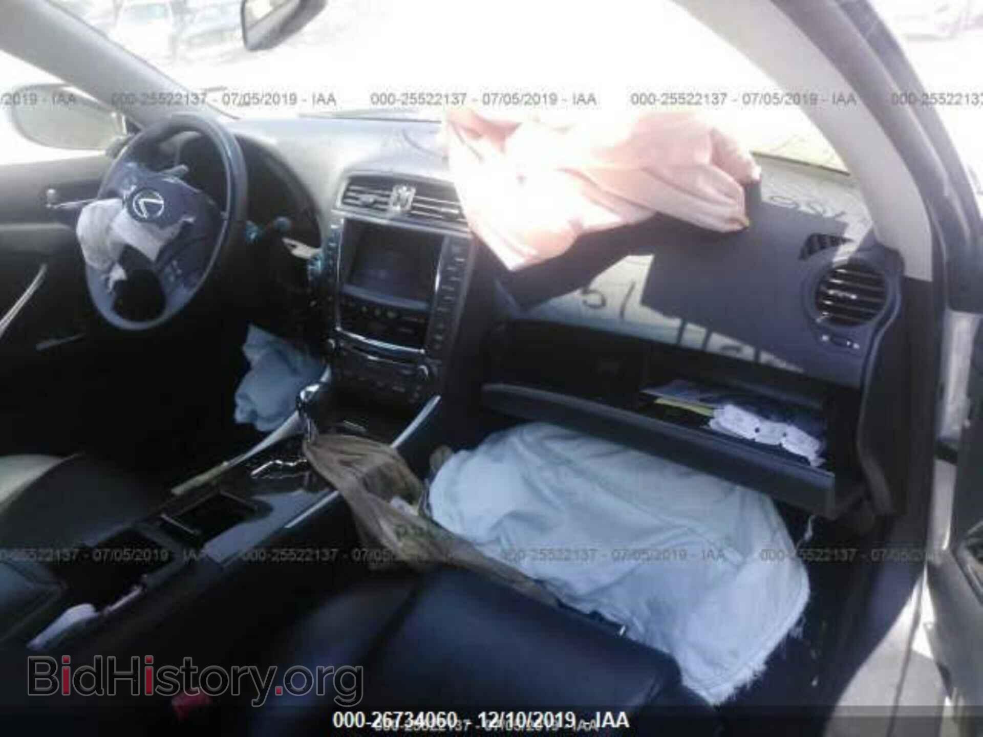 2010 LEXUS IS - VIN: JTHFE2C20A2502077 - Фото 5