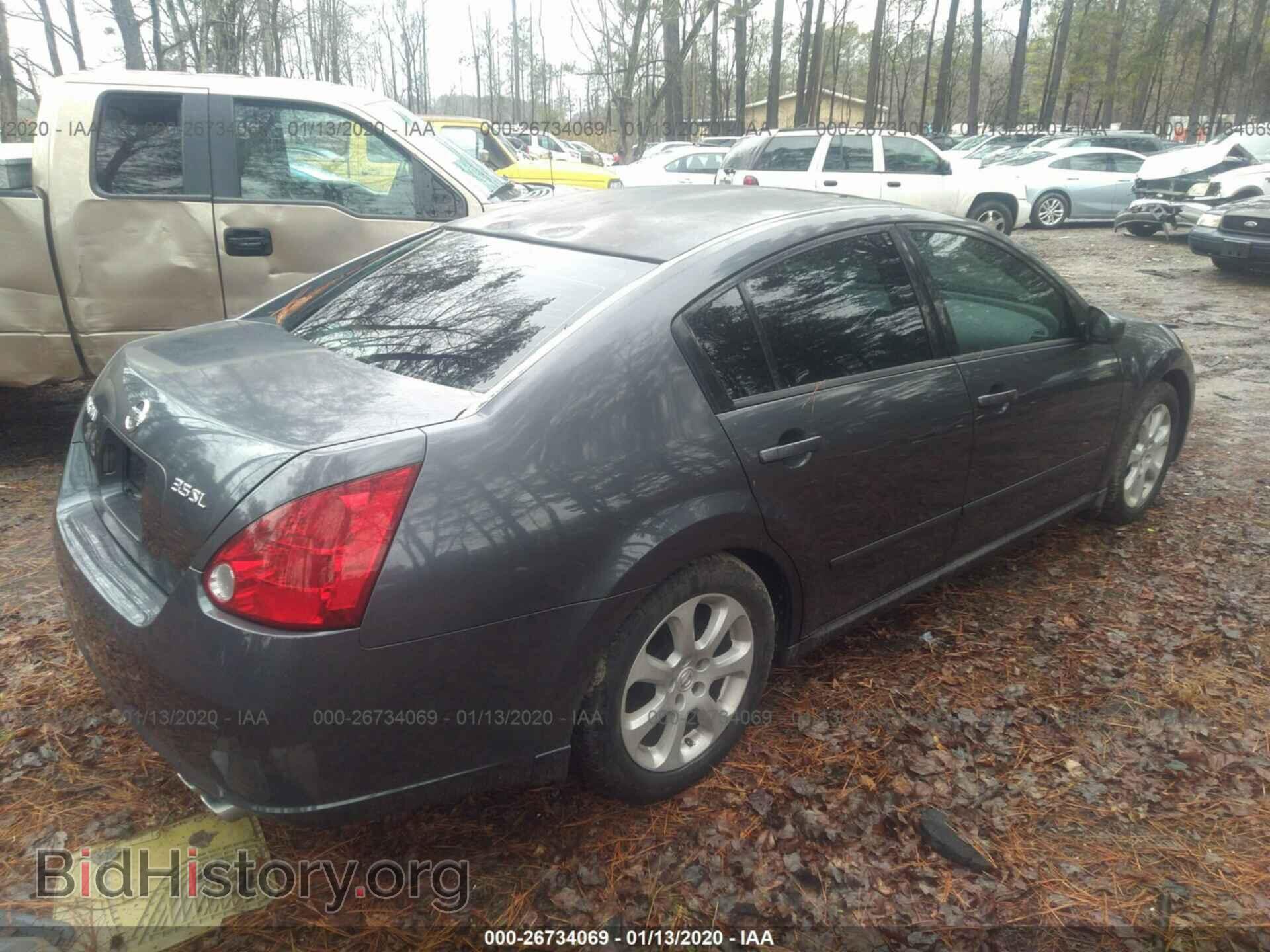 2007 NISSAN MAXIMA - VIN: IN4BA41EX7C826747 - Фото 4