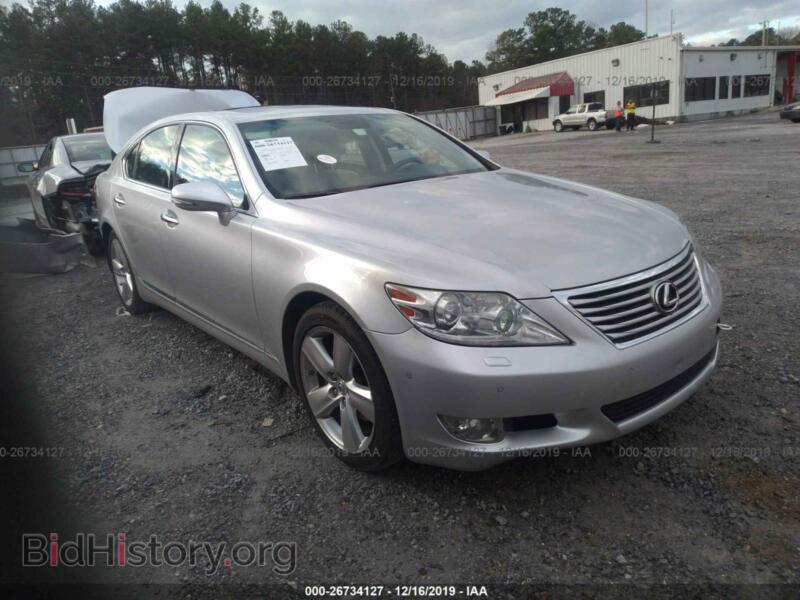 2010 Lexus LS 460 (VIN JTHBL5EF8A5097431) — photo 1 of 10, IAAI, damage: rear
