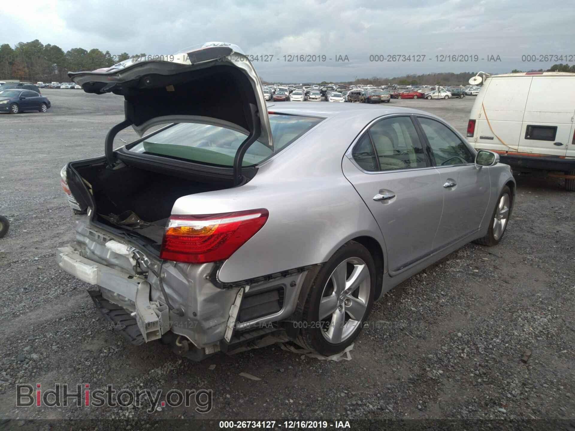 2010 LEXUS LS - VIN: JTHBL5EF8A5097431 - Фото 4