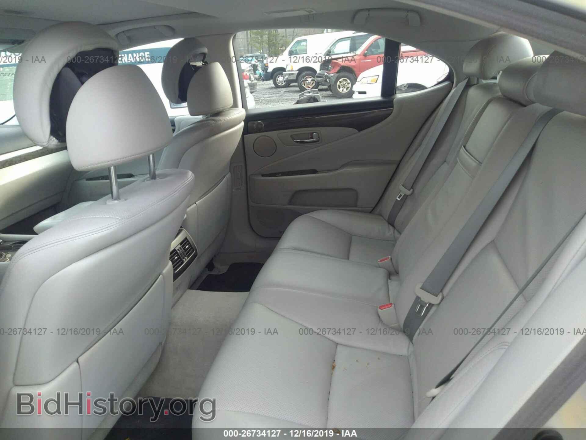 2010 LEXUS LS - VIN: JTHBL5EF8A5097431 - Фото 8