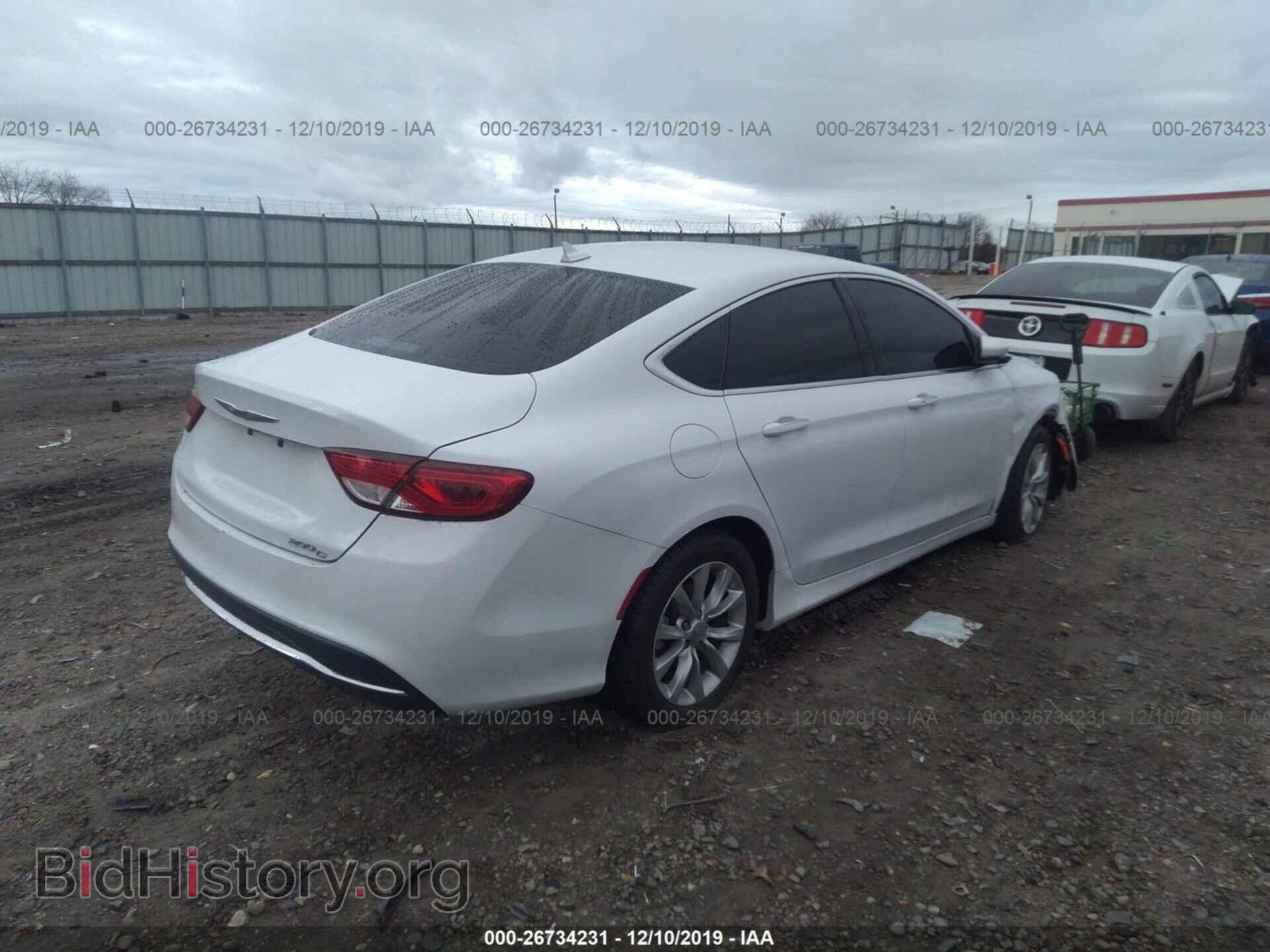 2015 CHRYSLER 200 - VIN: 1C3CCCCB2FN542400 - Фото 4