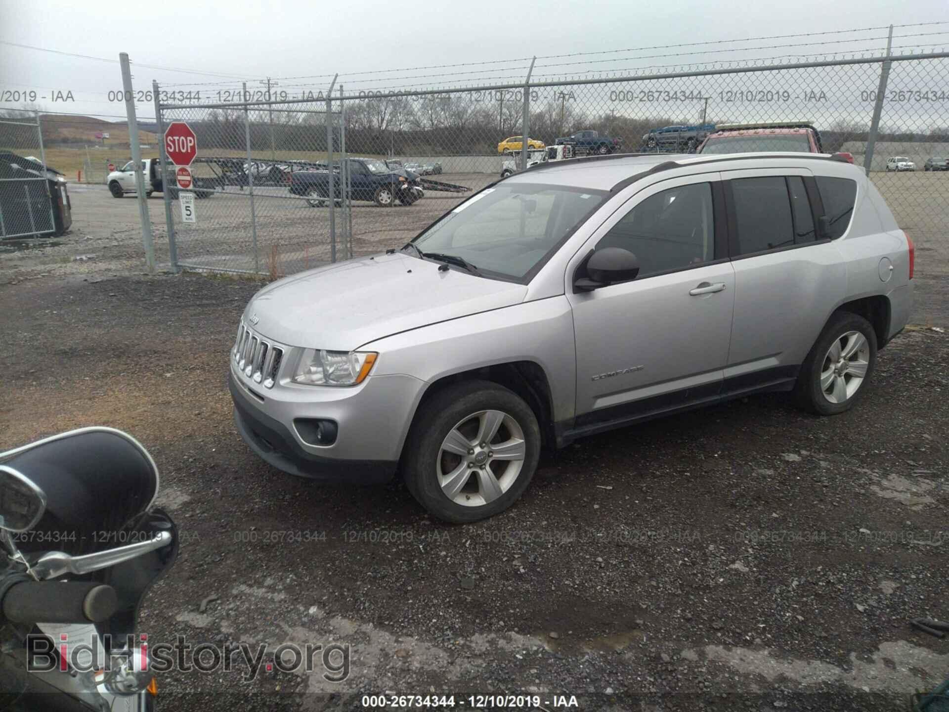 2012 JEEP COMPASS - VIN: 1C4NJDBB5CD609106 - Фото 2