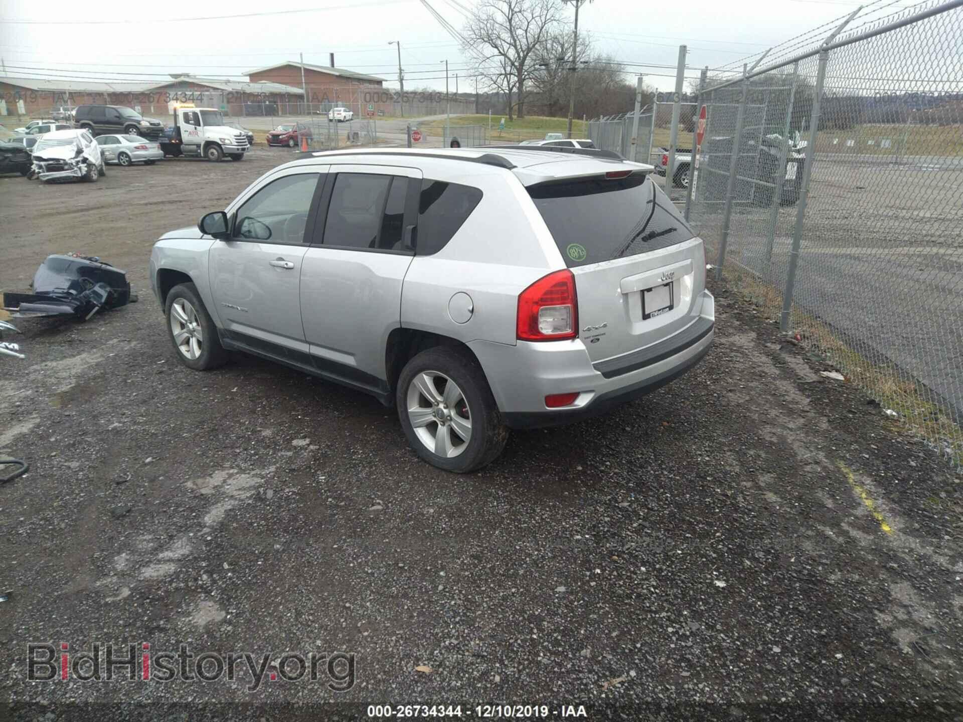 2012 JEEP COMPASS - VIN: 1C4NJDBB5CD609106 - Фото 3