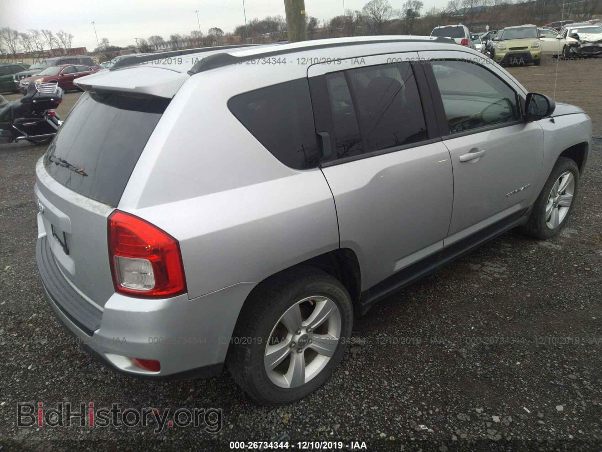 2012 JEEP COMPASS - VIN: 1C4NJDBB5CD609106 - Фото 4