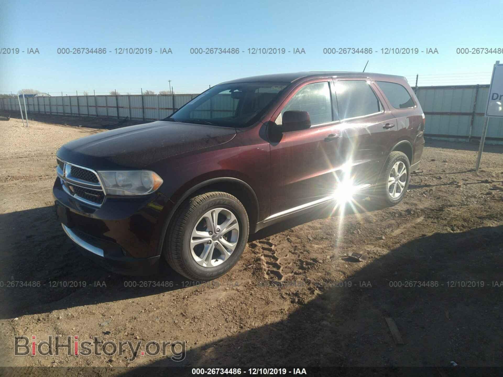 2012 DODGE DURANGO - VIN: 1C4RDHAG3CC266718 - Photo 2