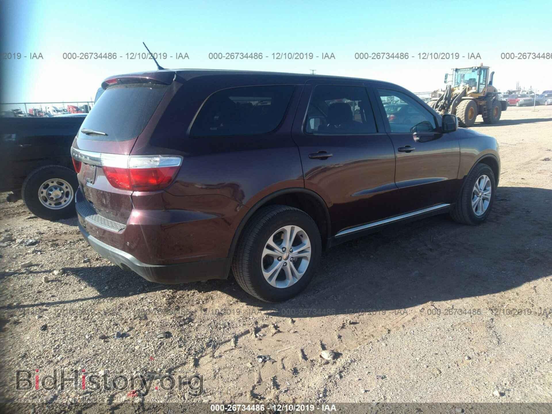 2012 DODGE DURANGO - VIN: 1C4RDHAG3CC266718 - Photo 4