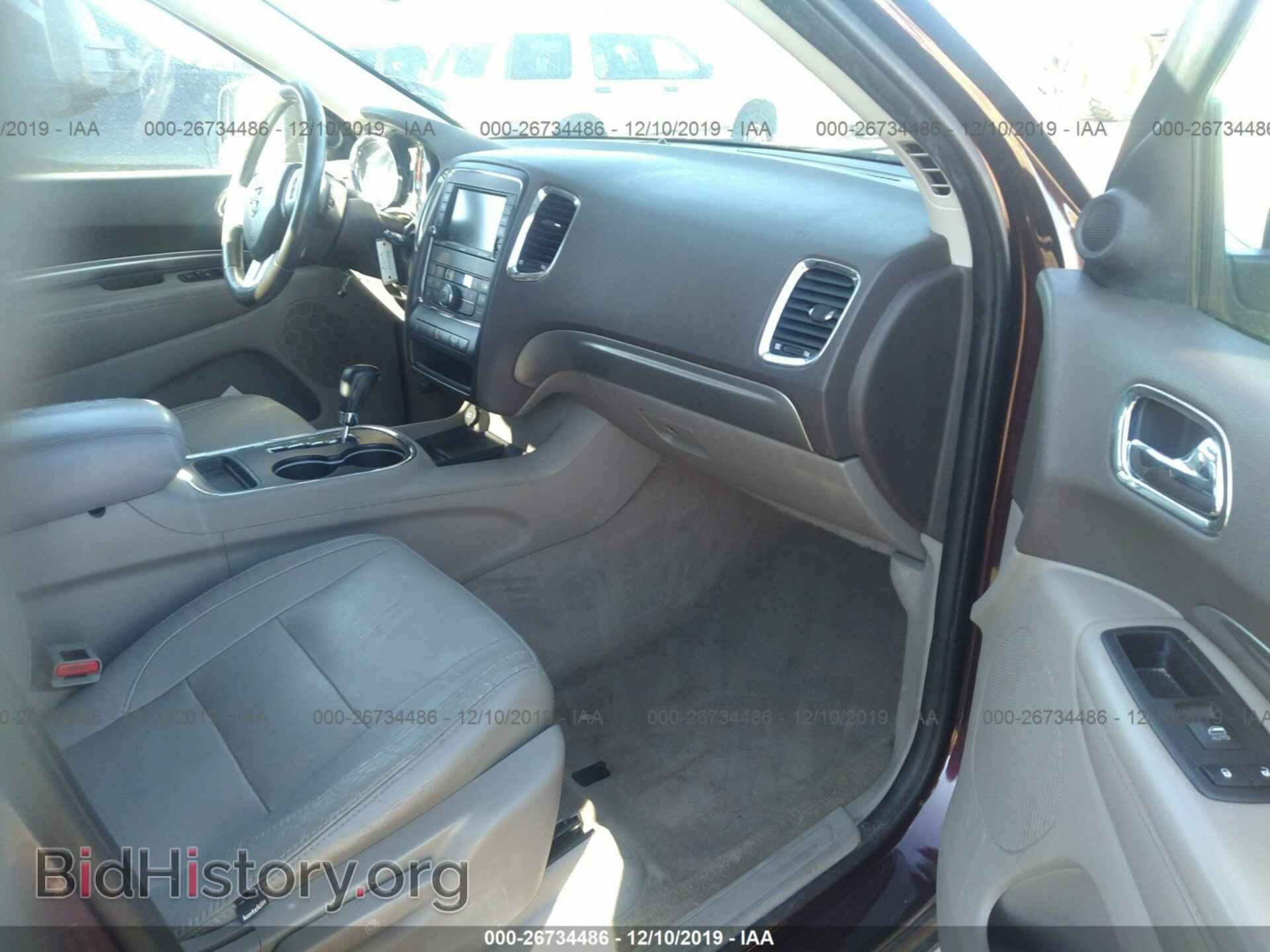 2012 DODGE DURANGO - VIN: 1C4RDHAG3CC266718 - Photo 5
