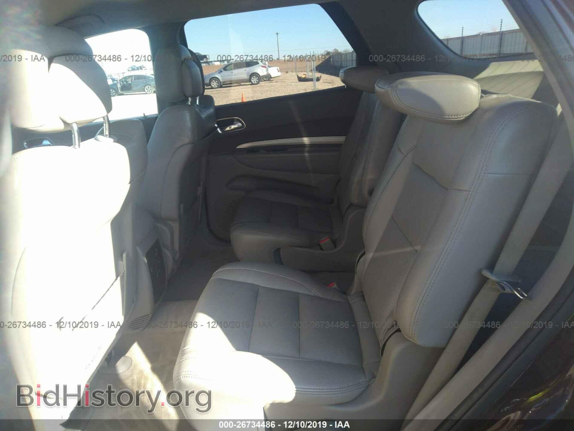2012 DODGE DURANGO - VIN: 1C4RDHAG3CC266718 - Photo 8