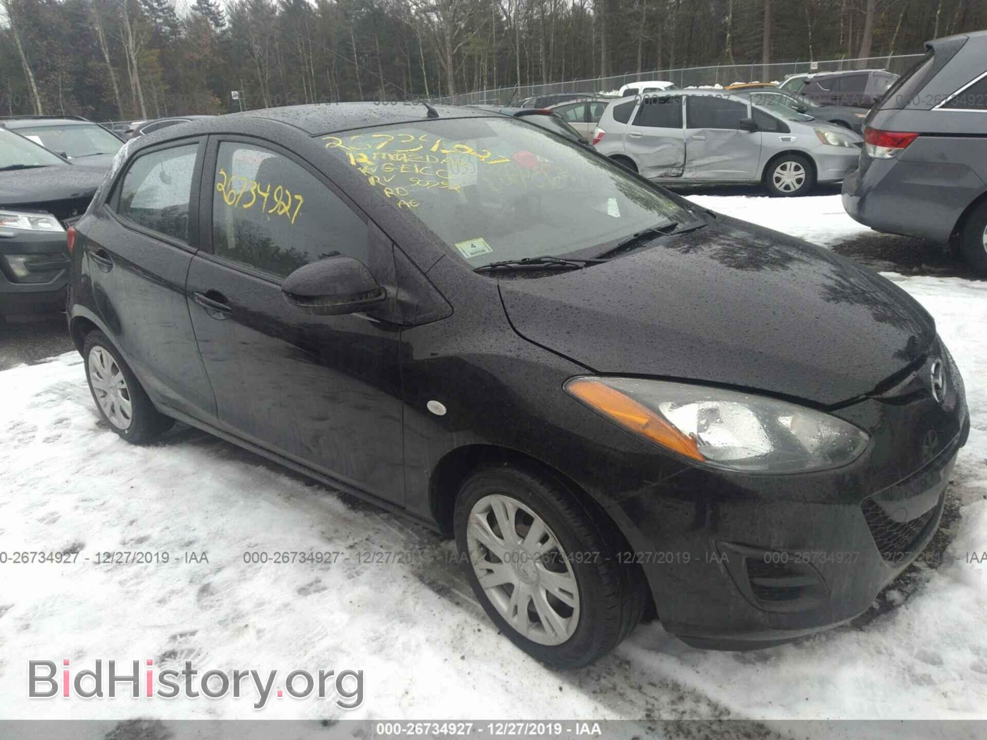 Photo JM1DE1KZ4C0150900 - MAZDA MAZDA2 2012