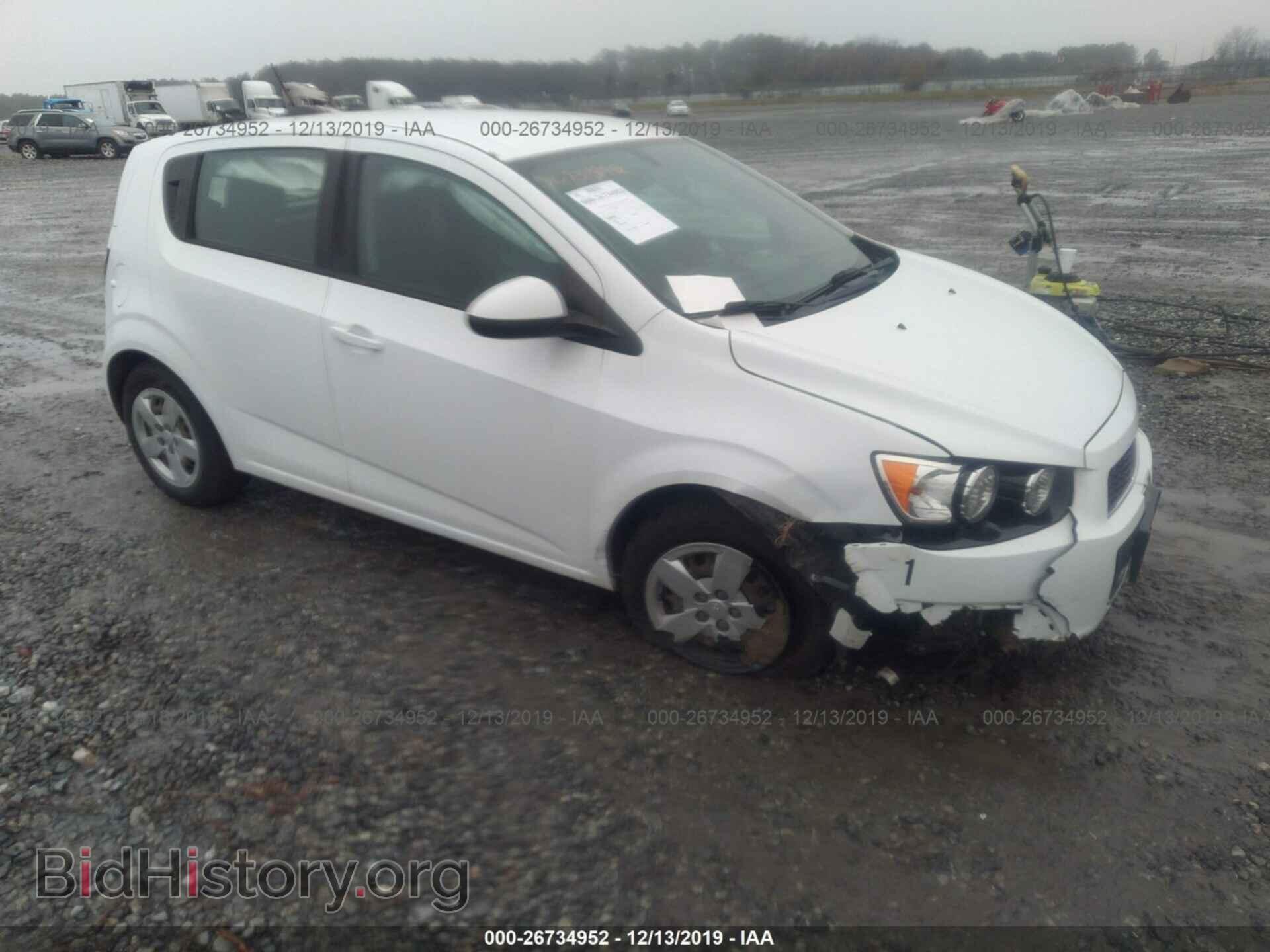 Photo 1G1JA6SH5F4184918 - CHEVROLET SONIC 2015