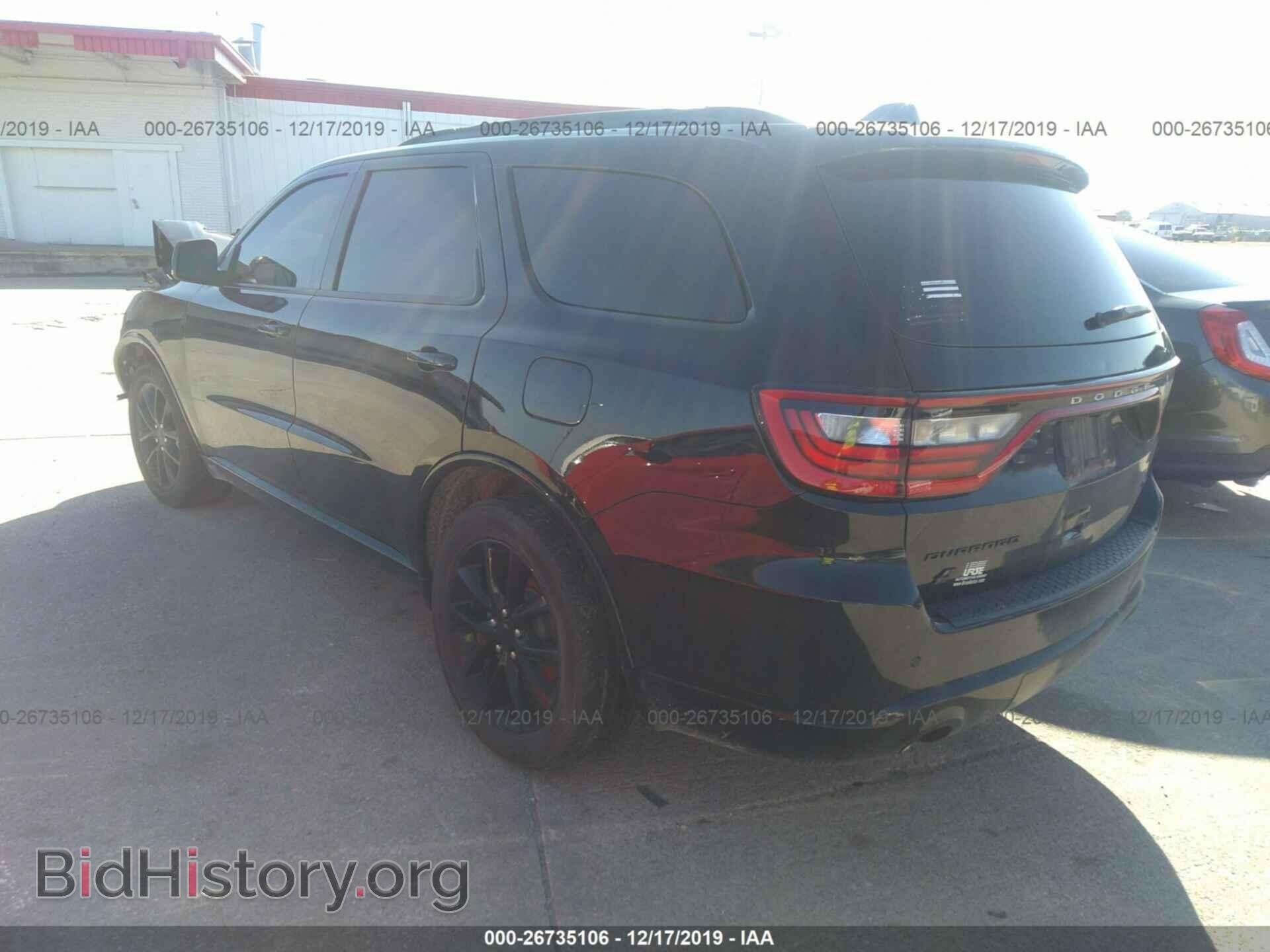 2018 DODGE DURANGO - VIN: 1C4RDJDG9JC462310 - Photo 3