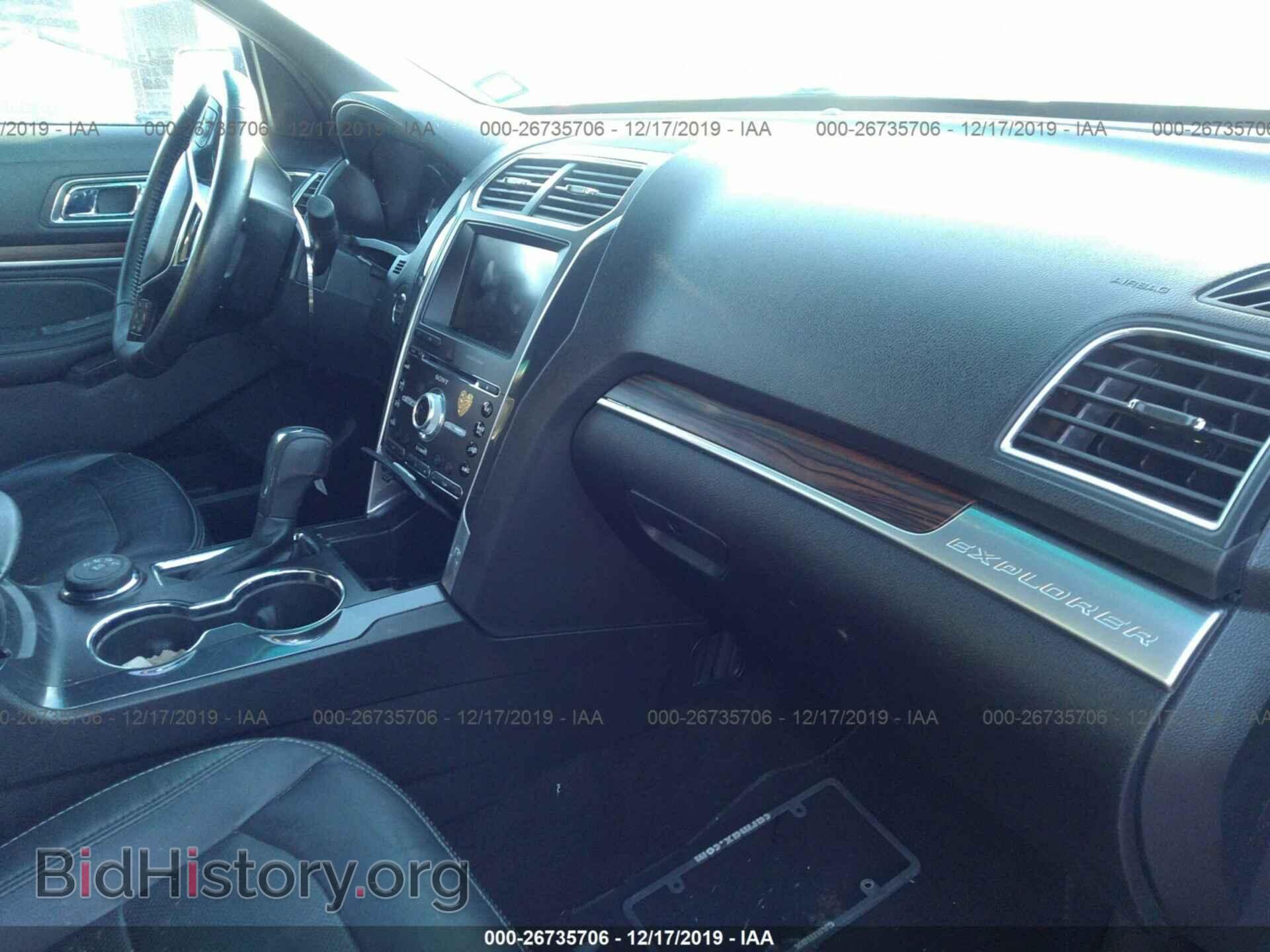 2016 FORD EXPLORER - VIN: 1FM5K8F81GGB98662 - Фото 5