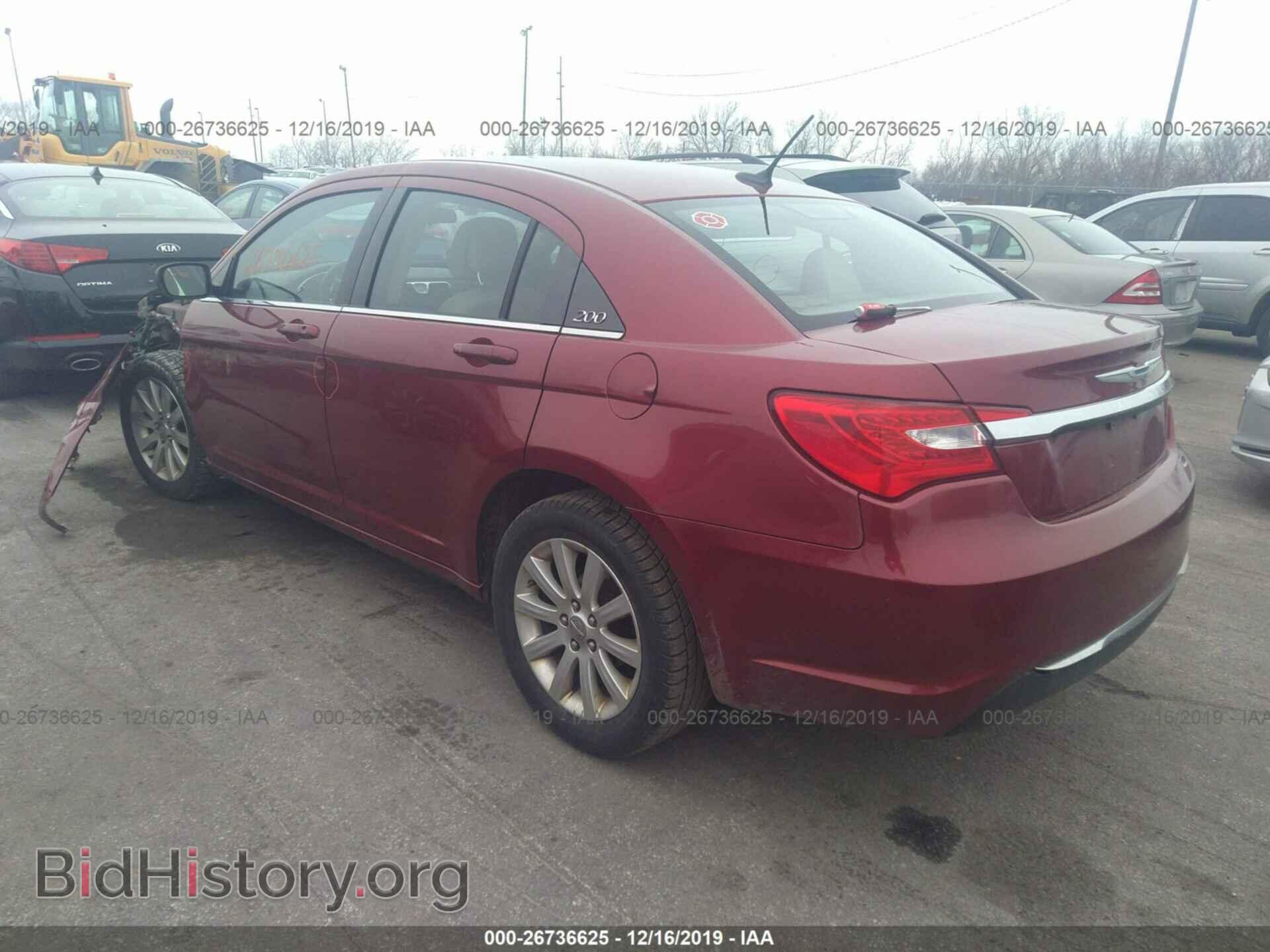 2012 CHRYSLER 200 - VIN: 1C3CCBBB7CN197890 - Photo 3