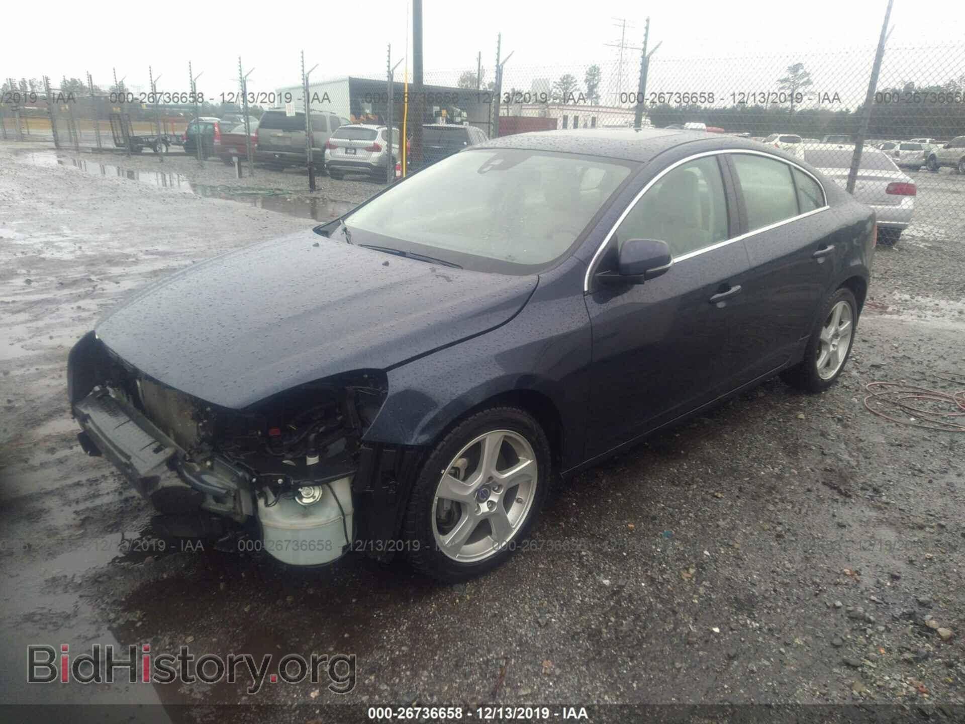 2013 VOLVO S60 - VIN: YV1612FS0D2201932 - Фото 2