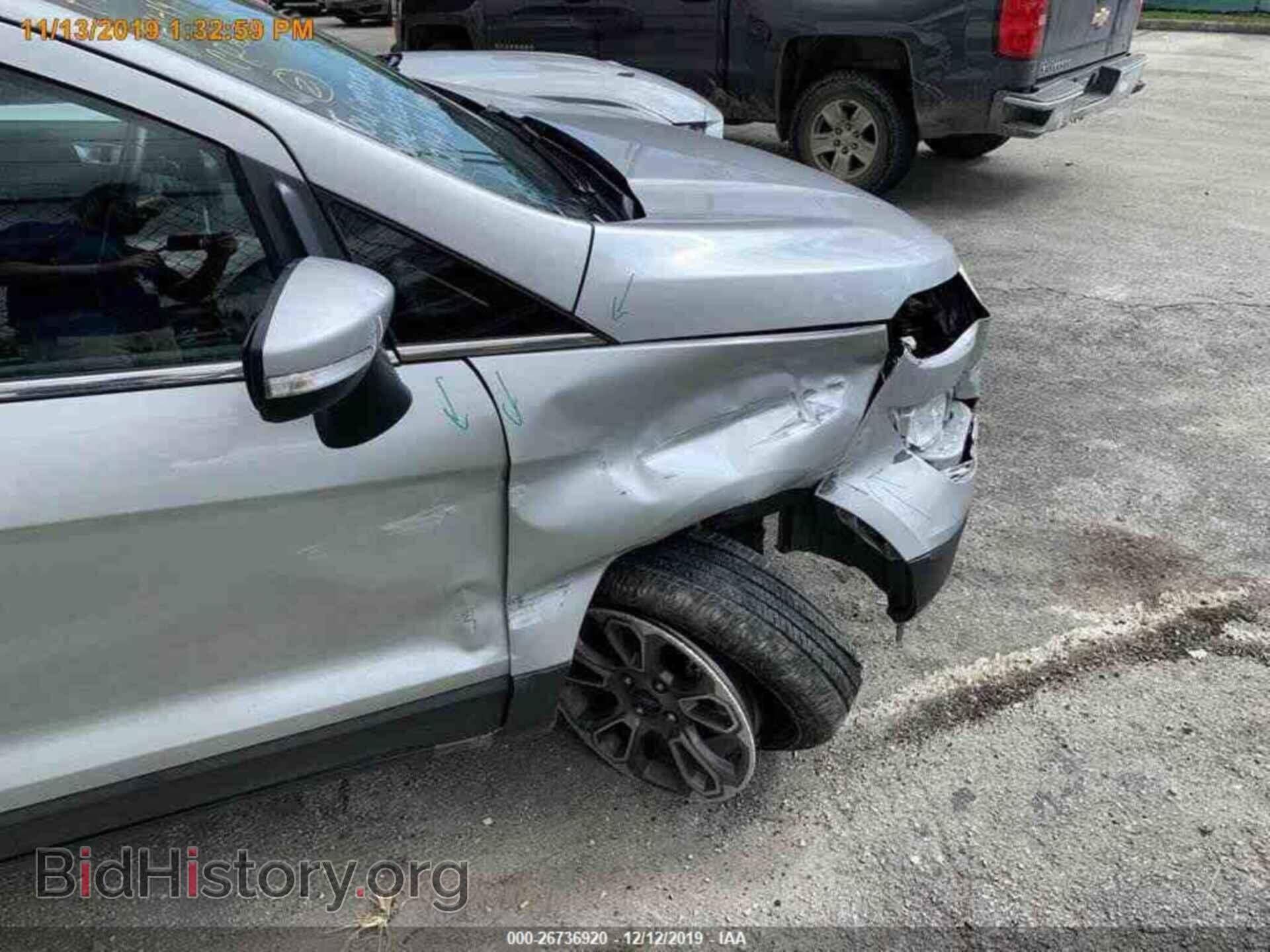 2019 FORD ECOSPORT - VIN: MAJ6S3KL7KC267706 - Фото 9