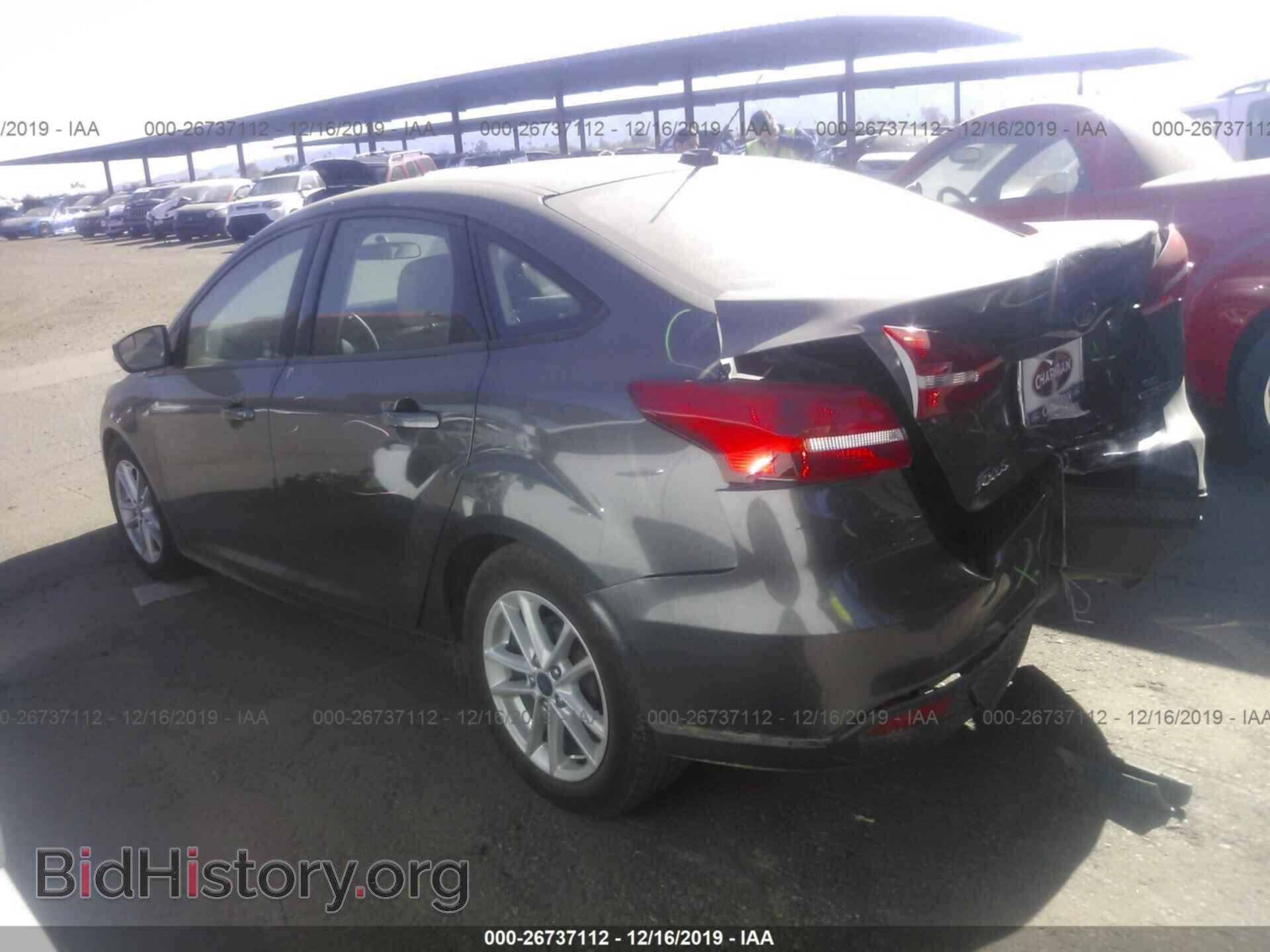 2016 FORD FOCUS - VIN: 1FADP3F21GL361663 - Фото 3
