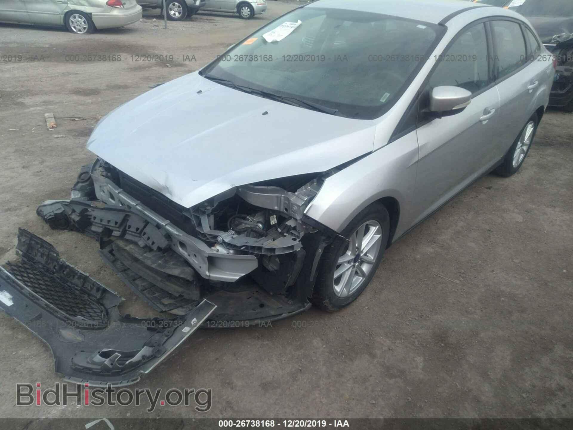 2016 FORD FOCUS - VIN: 1FADP3F28GL285651 - Фото 2