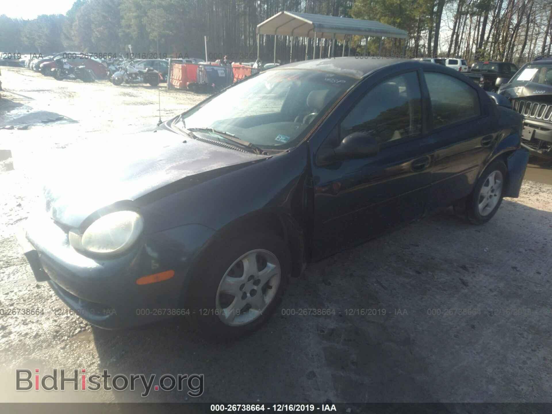 2001 DODGE NEON - VIN: 1B3ES46C01D147553 - Фото 2