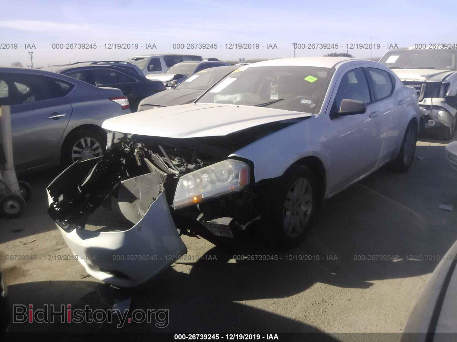 2013 DODGE AVENGER - VIN: 1C3CDZAB2DN752205 - Фото 2