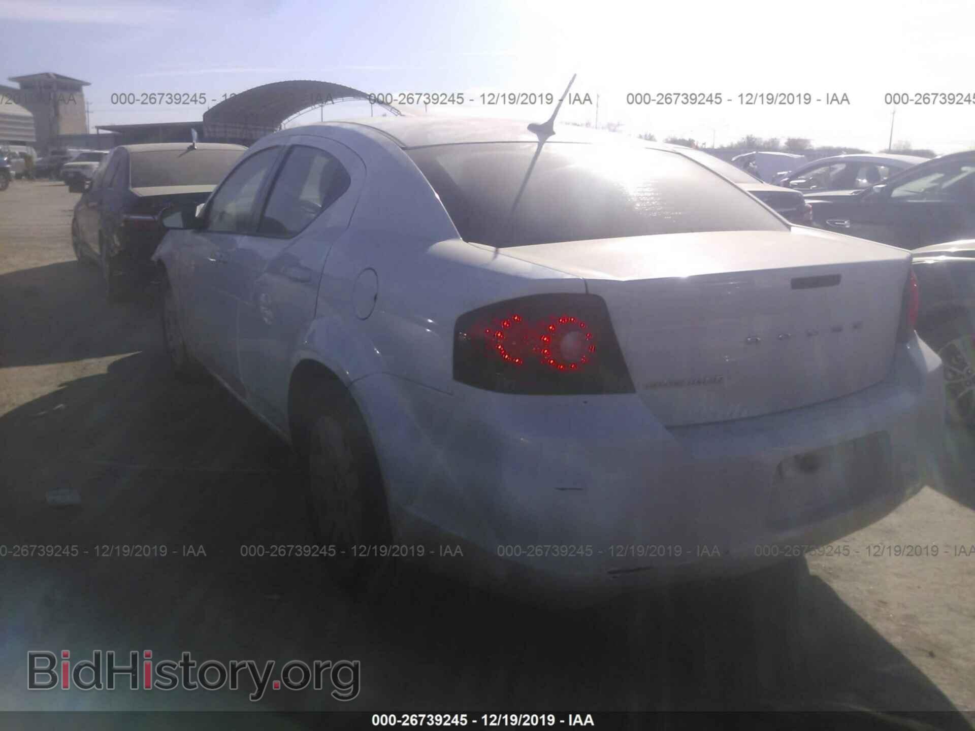2013 DODGE AVENGER - VIN: 1C3CDZAB2DN752205 - Фото 3