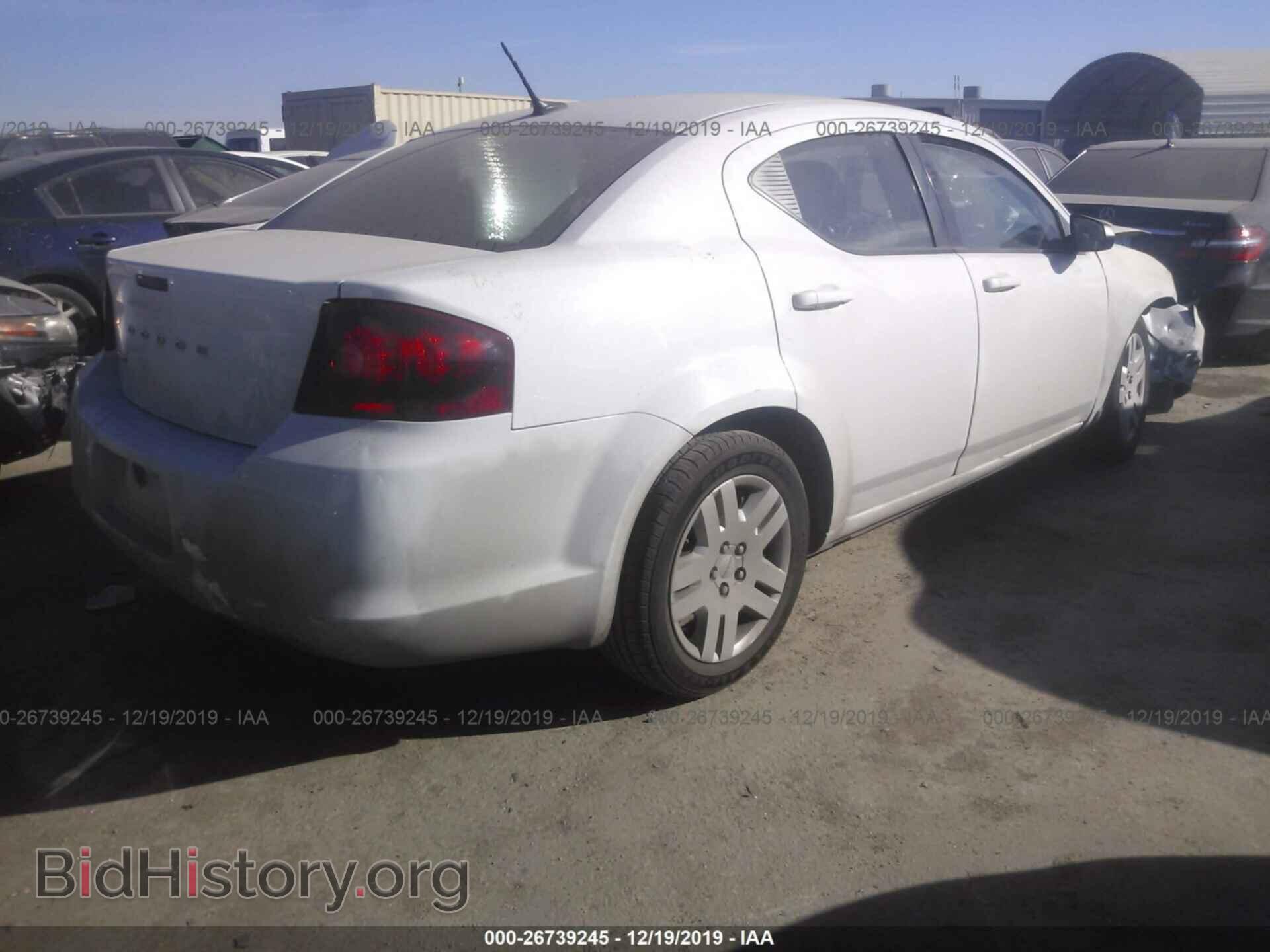 2013 DODGE AVENGER - VIN: 1C3CDZAB2DN752205 - Фото 4