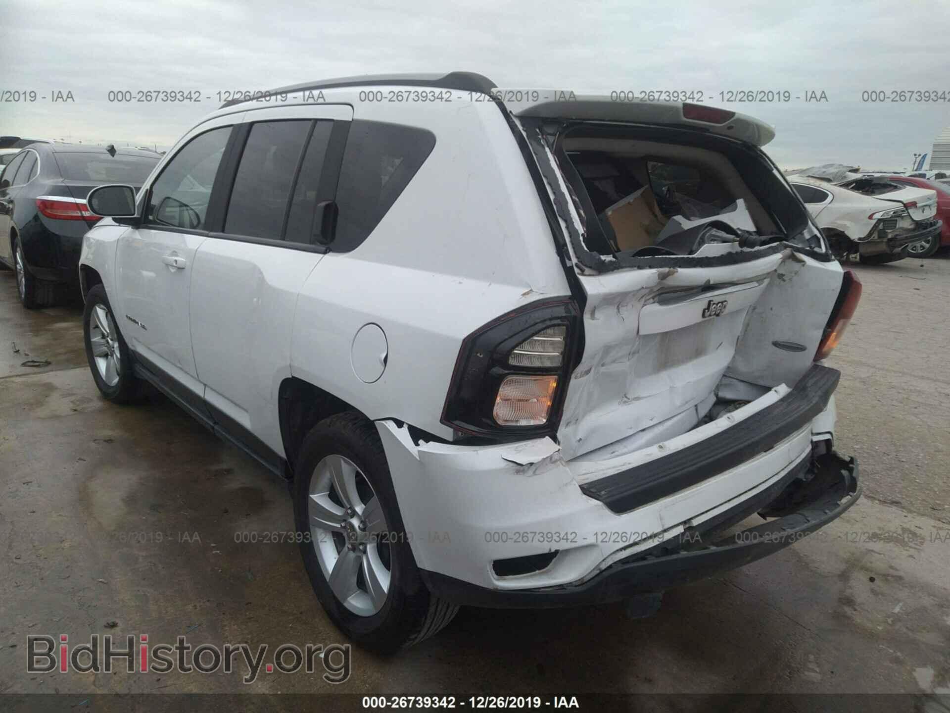 2016 JEEP COMPASS - VIN: 1C4NJCEA3GD633441 - Фото 3