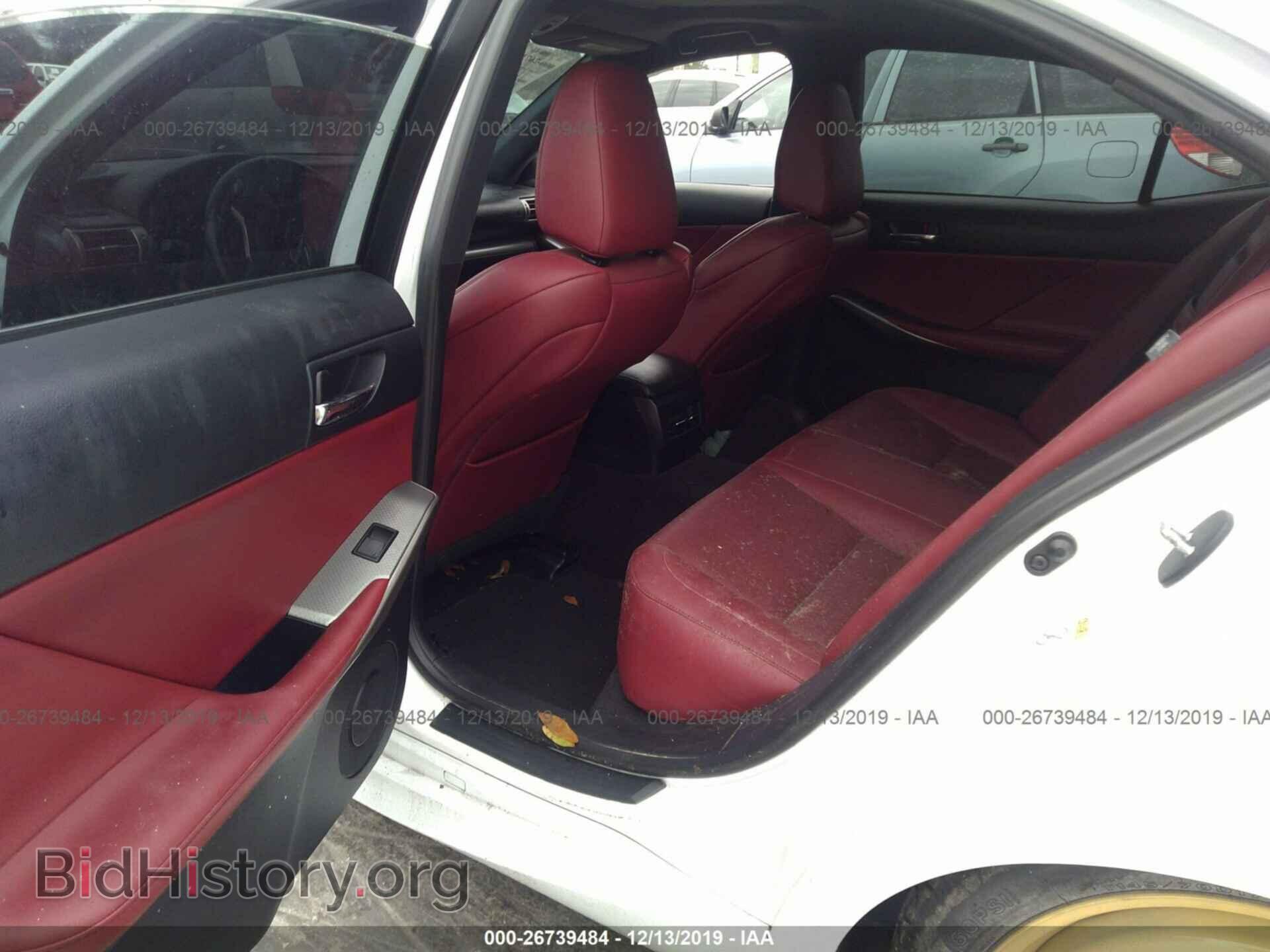 2014 LEXUS IS - VIN: JTHBE1D28E5011719 - Фото 8