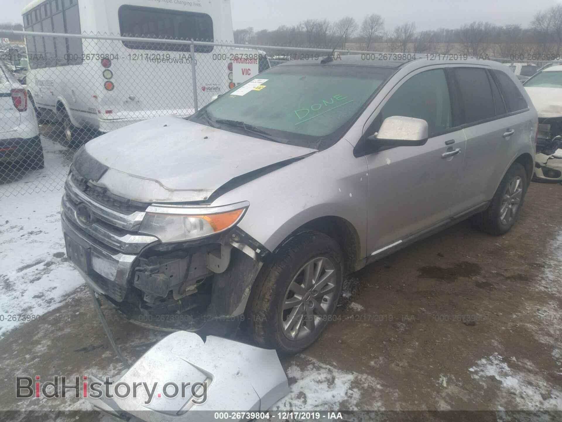 2011 FORD EDGE - VIN: 2FMDK4JC9BBA27187 - Фото 2