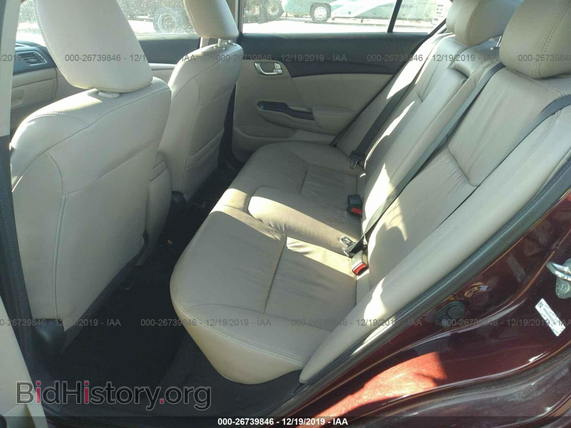 2013 HONDA CIVIC - VIN: 19XFB2F91DE207953 - Фото 8