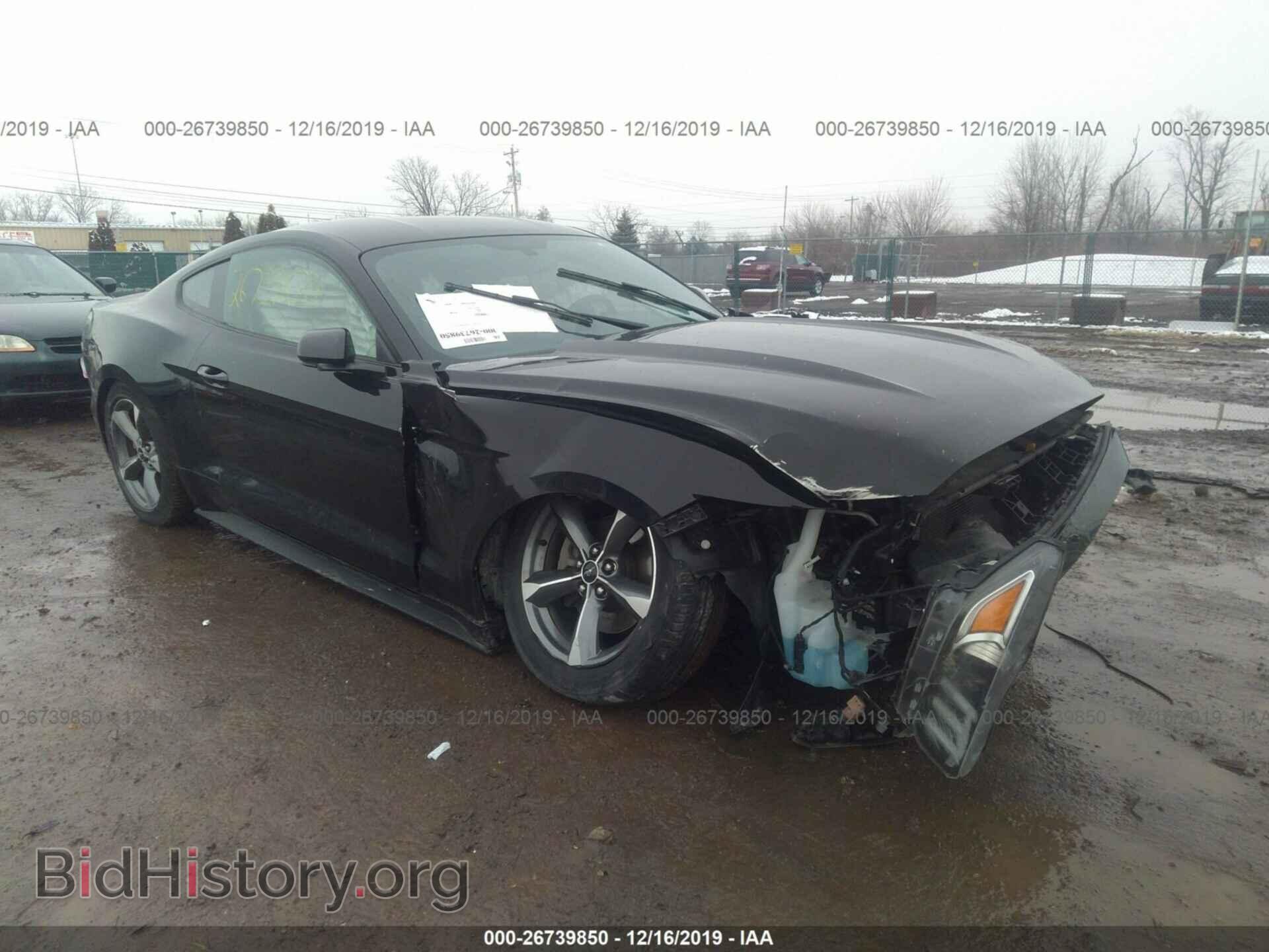 Photo 1FA6P8AM7G5332736 - FORD MUSTANG 2016