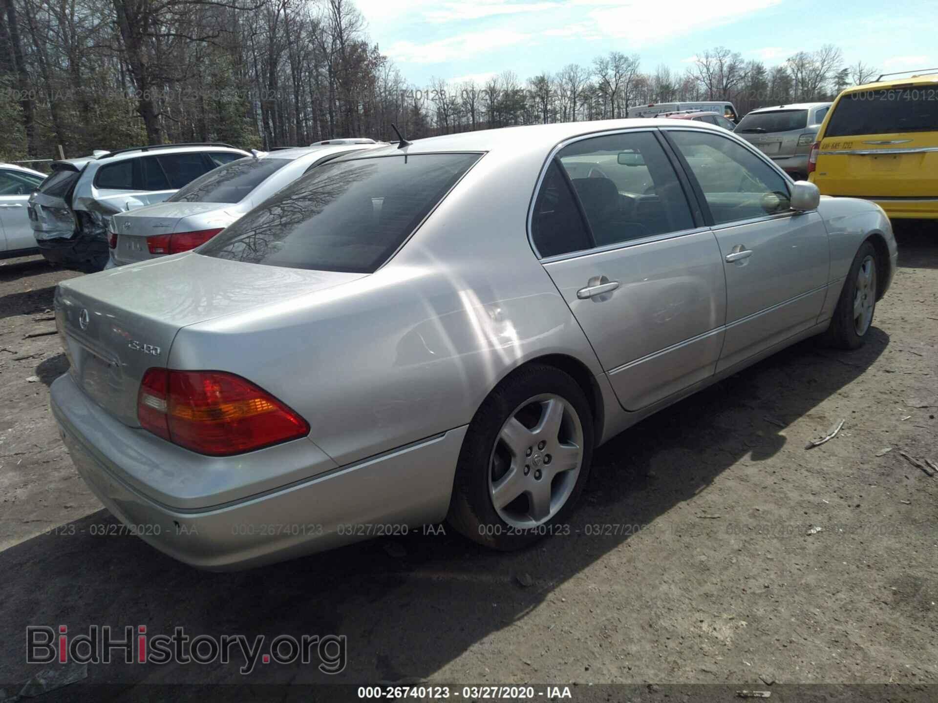 2003 LEXUS LS - VIN: JTHBN30F030101056 - Photo 4