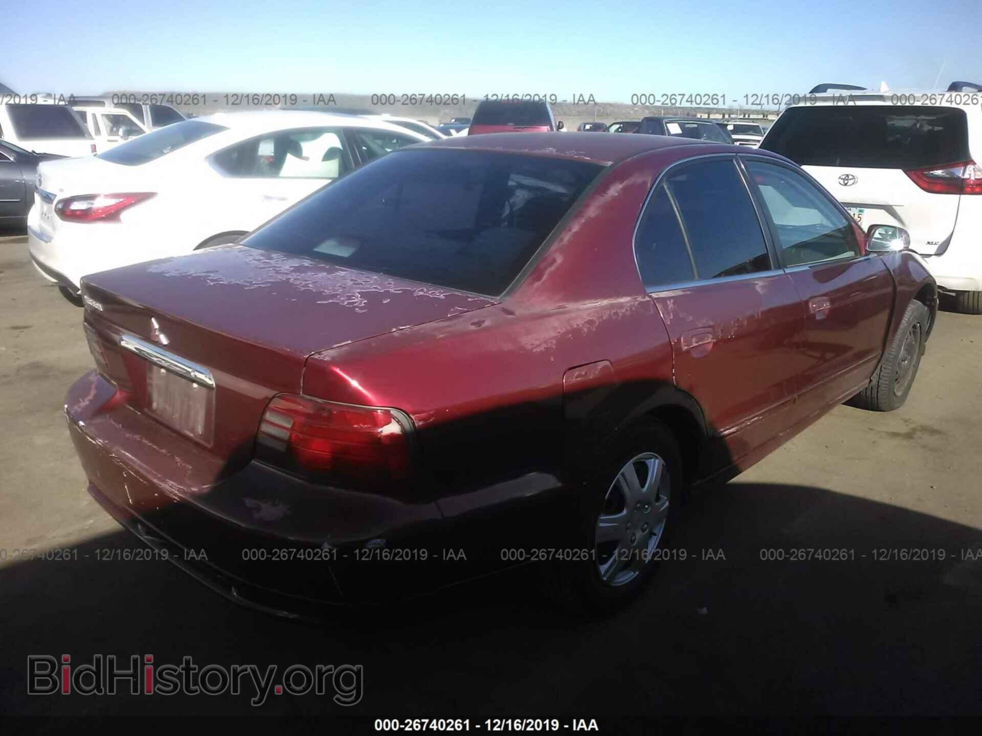 2000 Mitsubishi Galant - VIN: 4A3AA46GXYE123698 - Фото 4