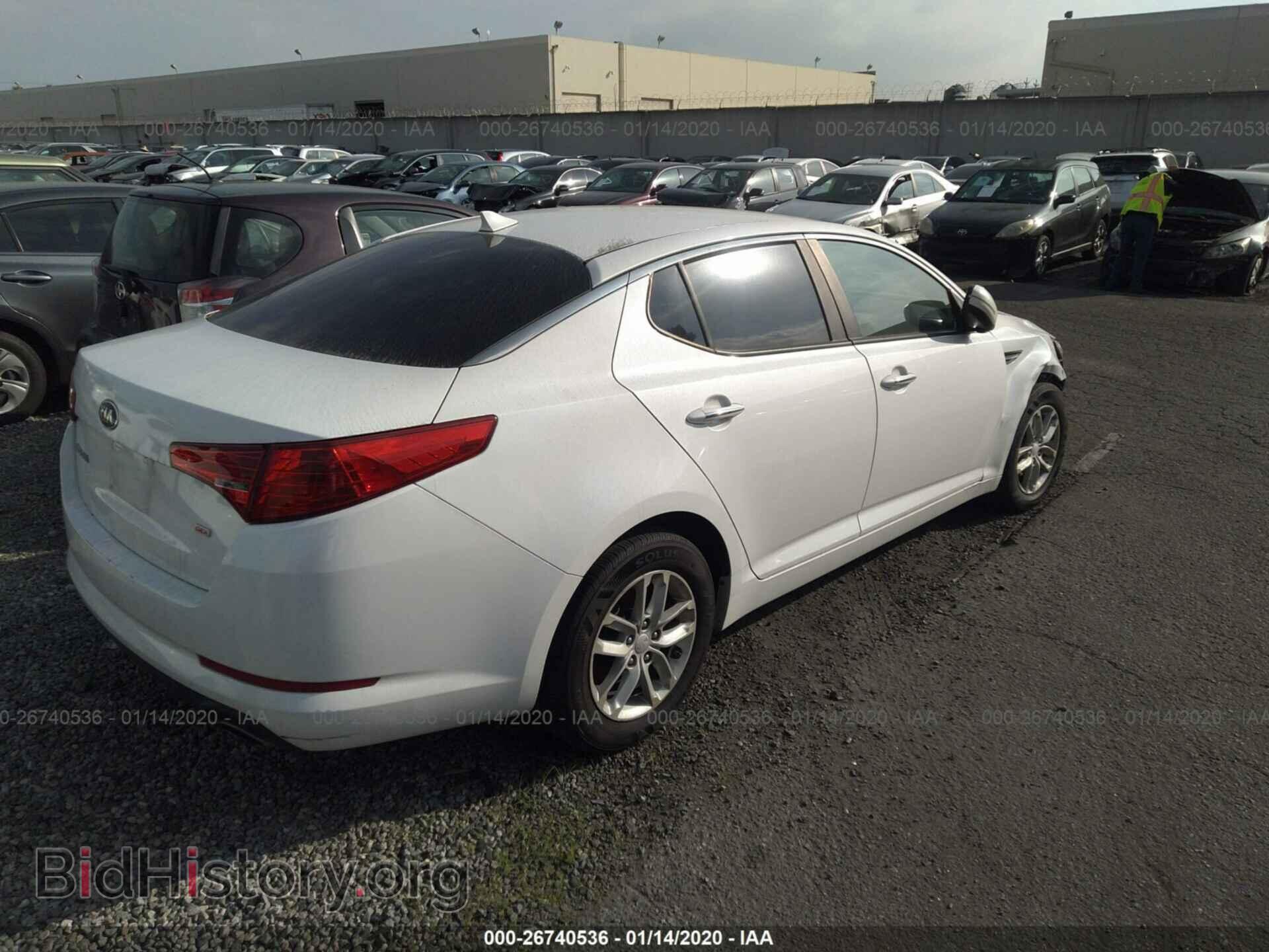 2013 KIA Optima - VIN: KNAGM4A77D5308133 - Фото 2