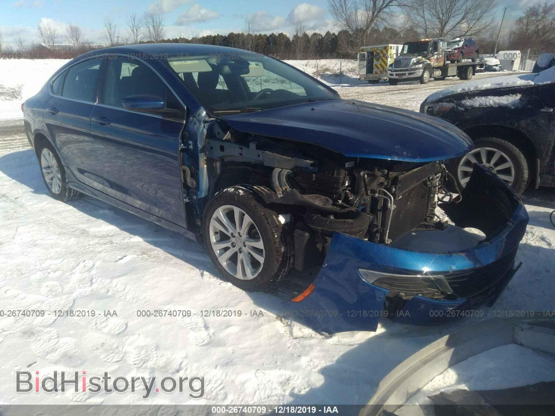 Photo 1C3CCCAB4FN593593 - CHRYSLER 200 2015