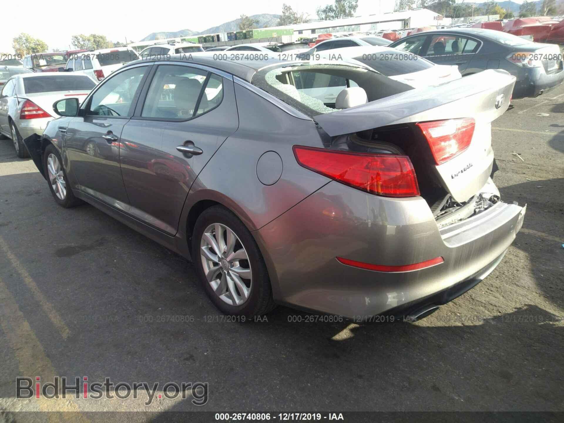 2014 KIA Optima - VIN: 5XXGM4A77EG347451 - Фото 3