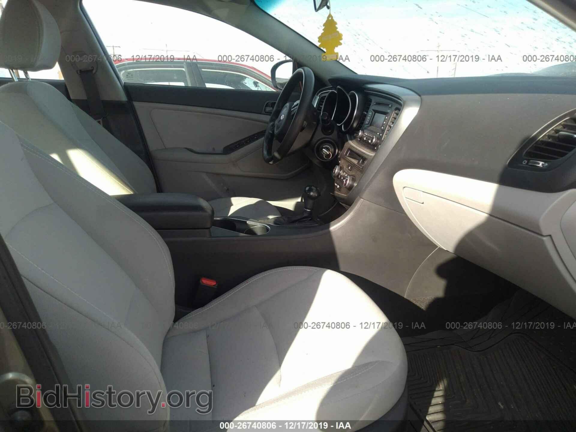 2014 KIA Optima - VIN: 5XXGM4A77EG347451 - Фото 5
