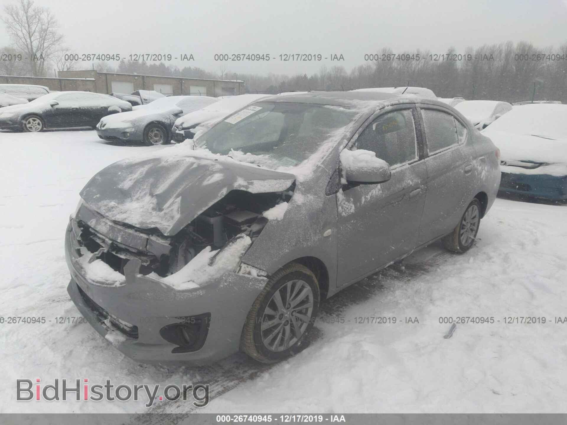 2018 MITSUBISHI MIRAGE - VIN: ML32F3FJ2JHF02154 - Фото 2
