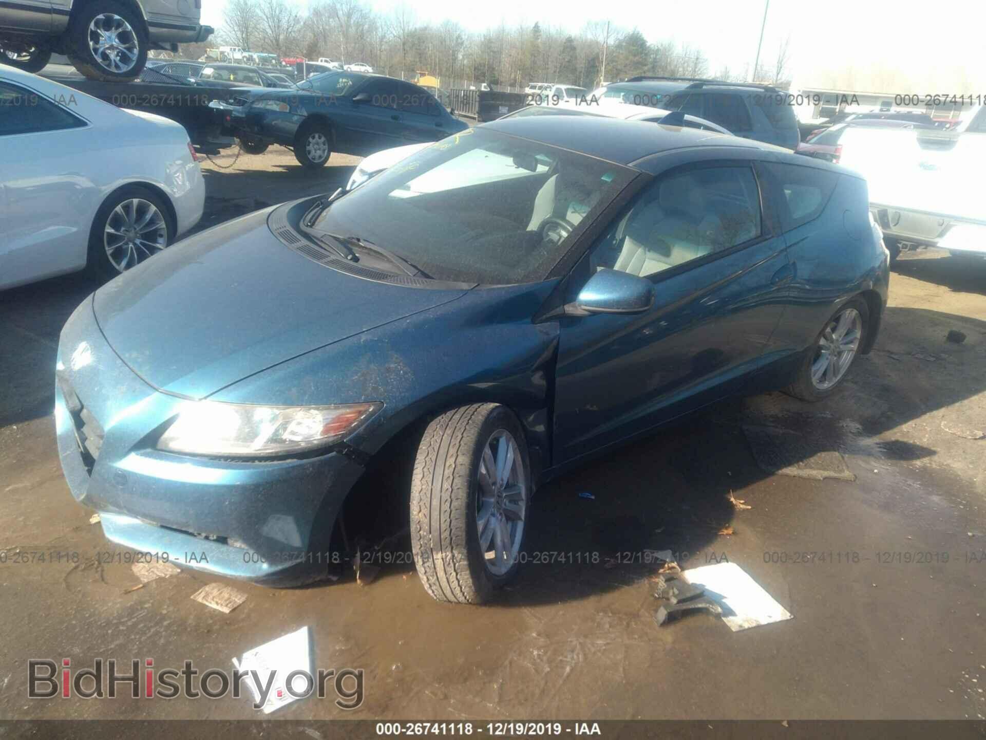 2011 Honda CR-Z - VIN: JHMZF1D69BS014043 - Фото 2