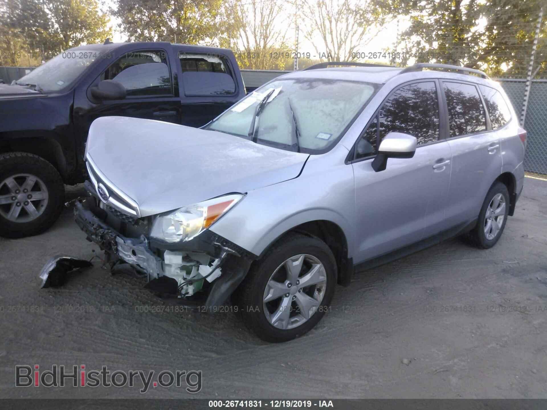 2015 SUBARU FORESTER - VIN: JF2SJAGC2FH592170 - Фото 2