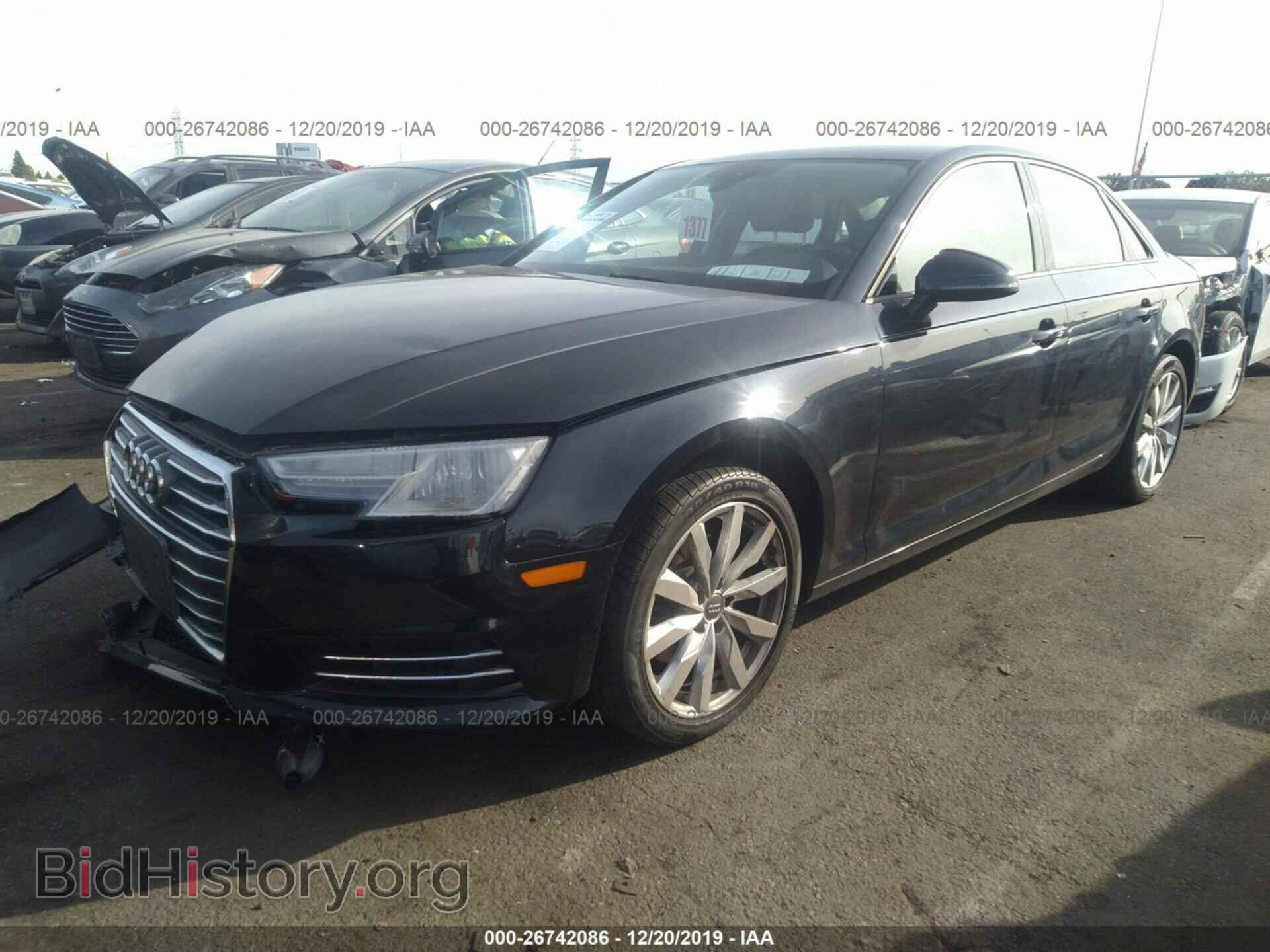 2017 AUDI A4 - VIN: WAUGMAF41HA076865 - Фото 2