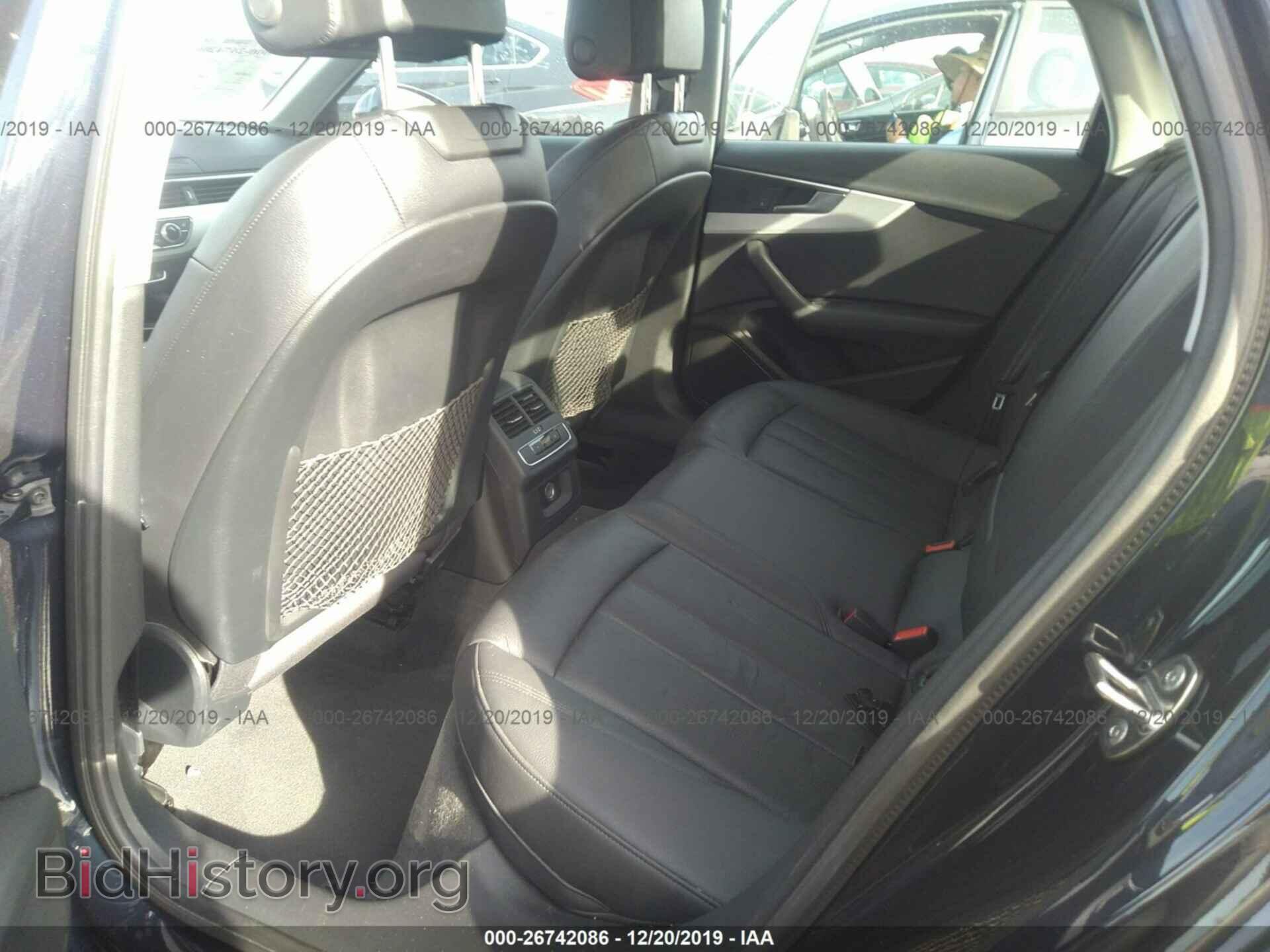 2017 AUDI A4 - VIN: WAUGMAF41HA076865 - Фото 8