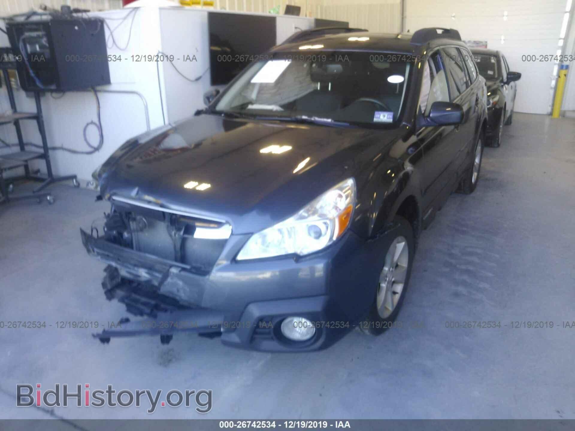 2014 SUBARU OUTBACK - VIN: 4S4BRBLC2E3315108 - Фото 2