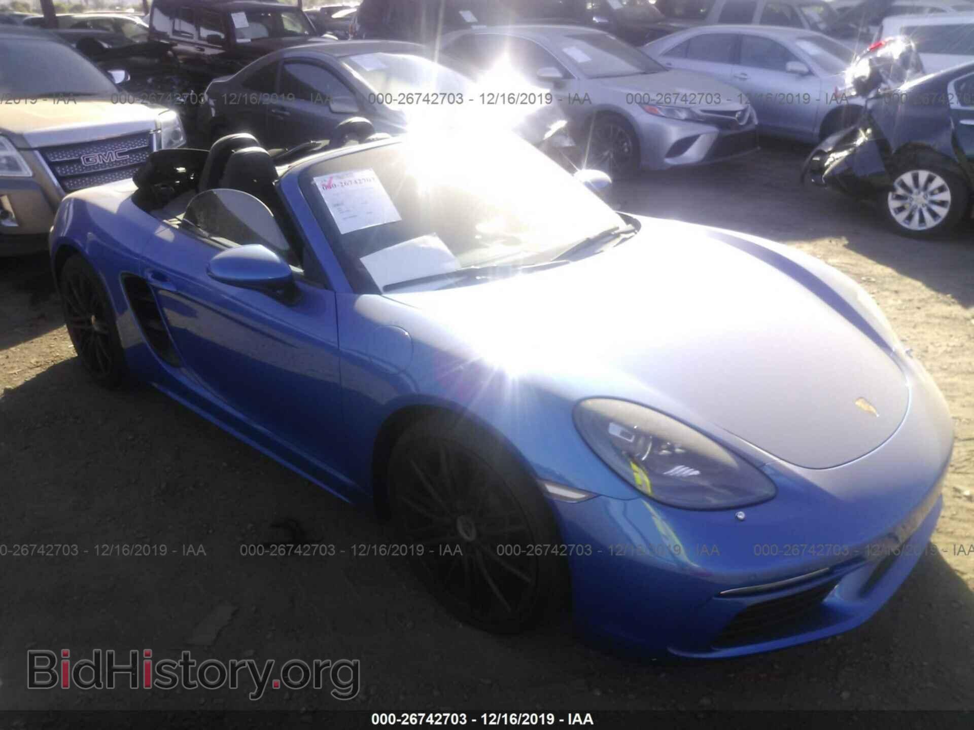 Photo WP0CB2A89HS241434 - PORSCHE 718 BOXSTER 2017