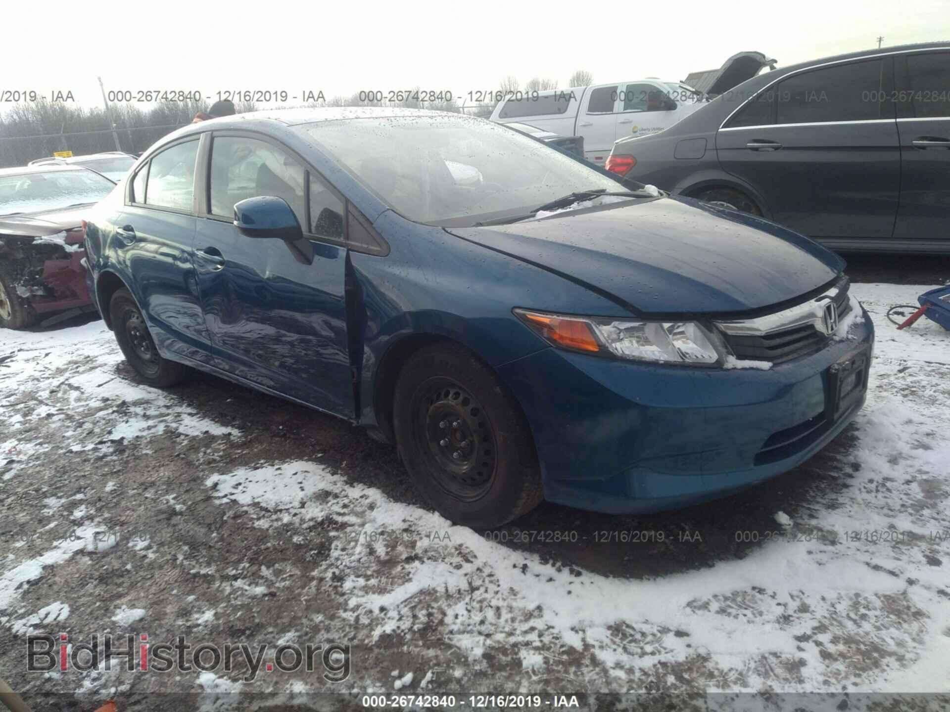 Photo 19XFB2F53CE058022 - HONDA CIVIC 2012