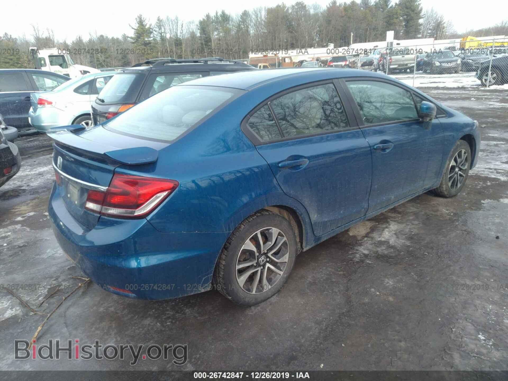 2014 HONDA CIVIC - VIN: 2HGFB2F84EH555177 - Photo 4